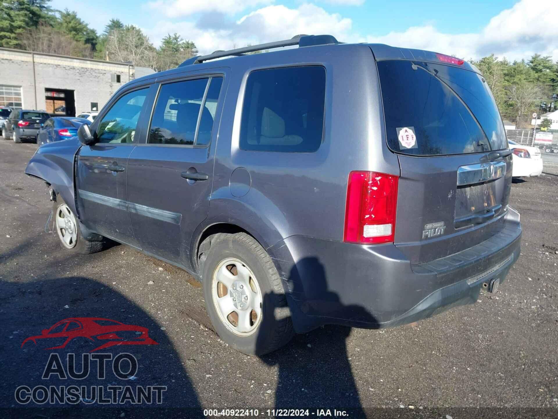 HONDA PILOT 2015 - 5FNYF4H27FB049883