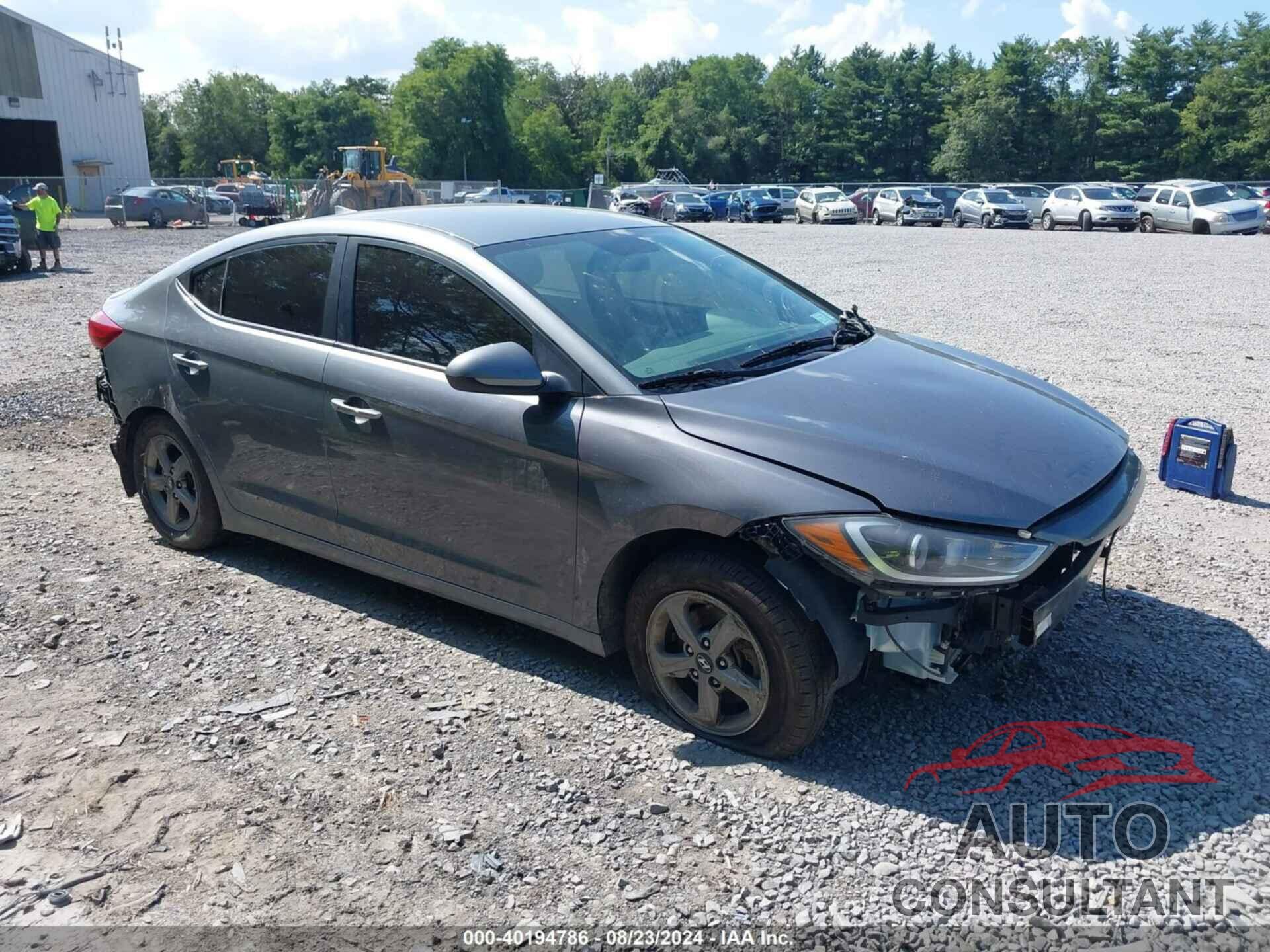 HYUNDAI ELANTRA 2018 - 5NPD94LA6JH307244