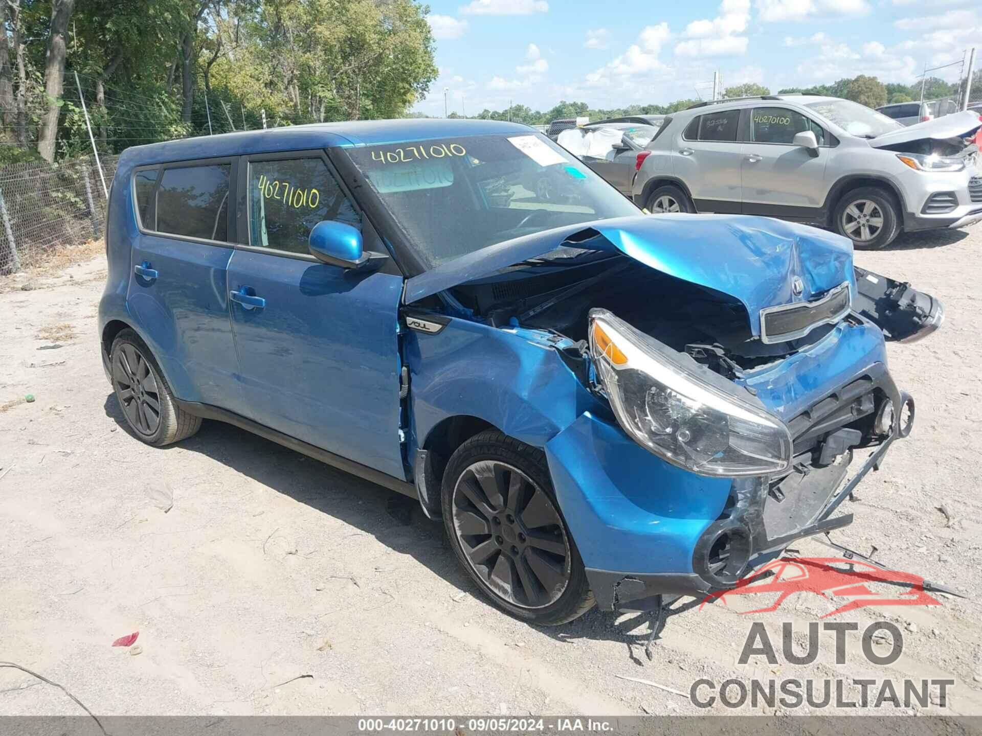 KIA SOUL 2016 - KNDJP3A58G7361246