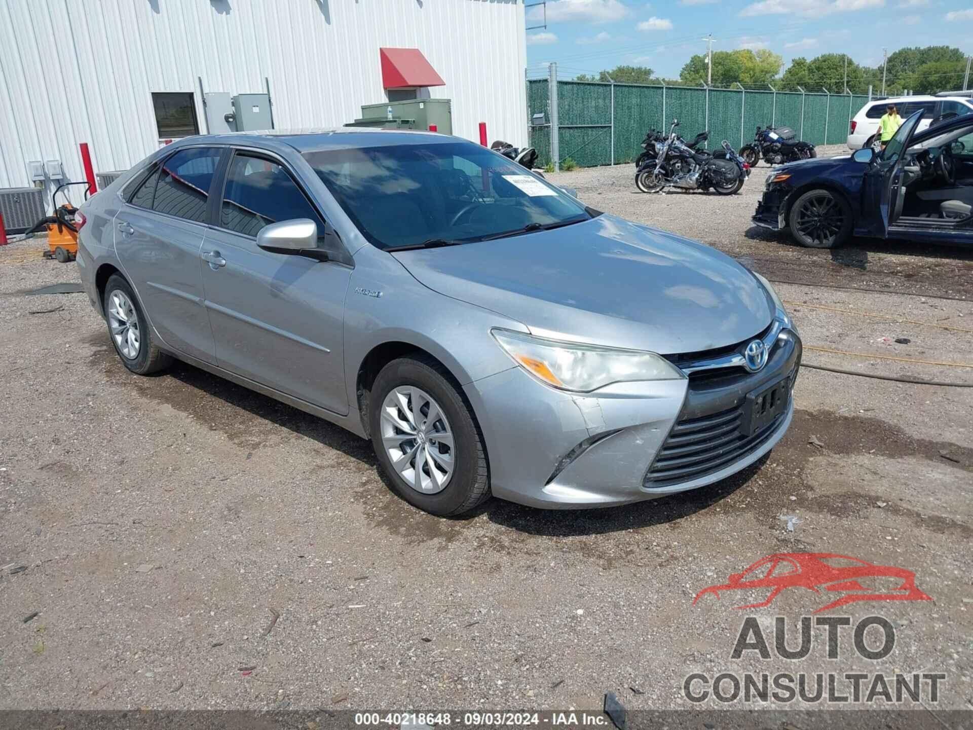 TOYOTA CAMRY HYBRID 2017 - 4T1BD1FK0HU212795