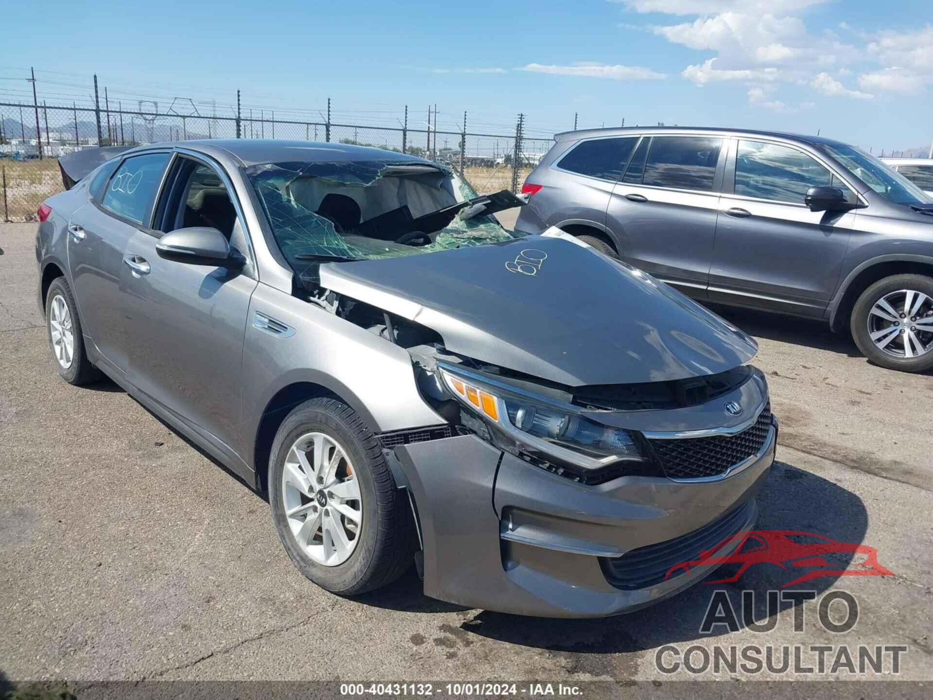 KIA OPTIMA 2017 - 5XXGT4L31HG166766