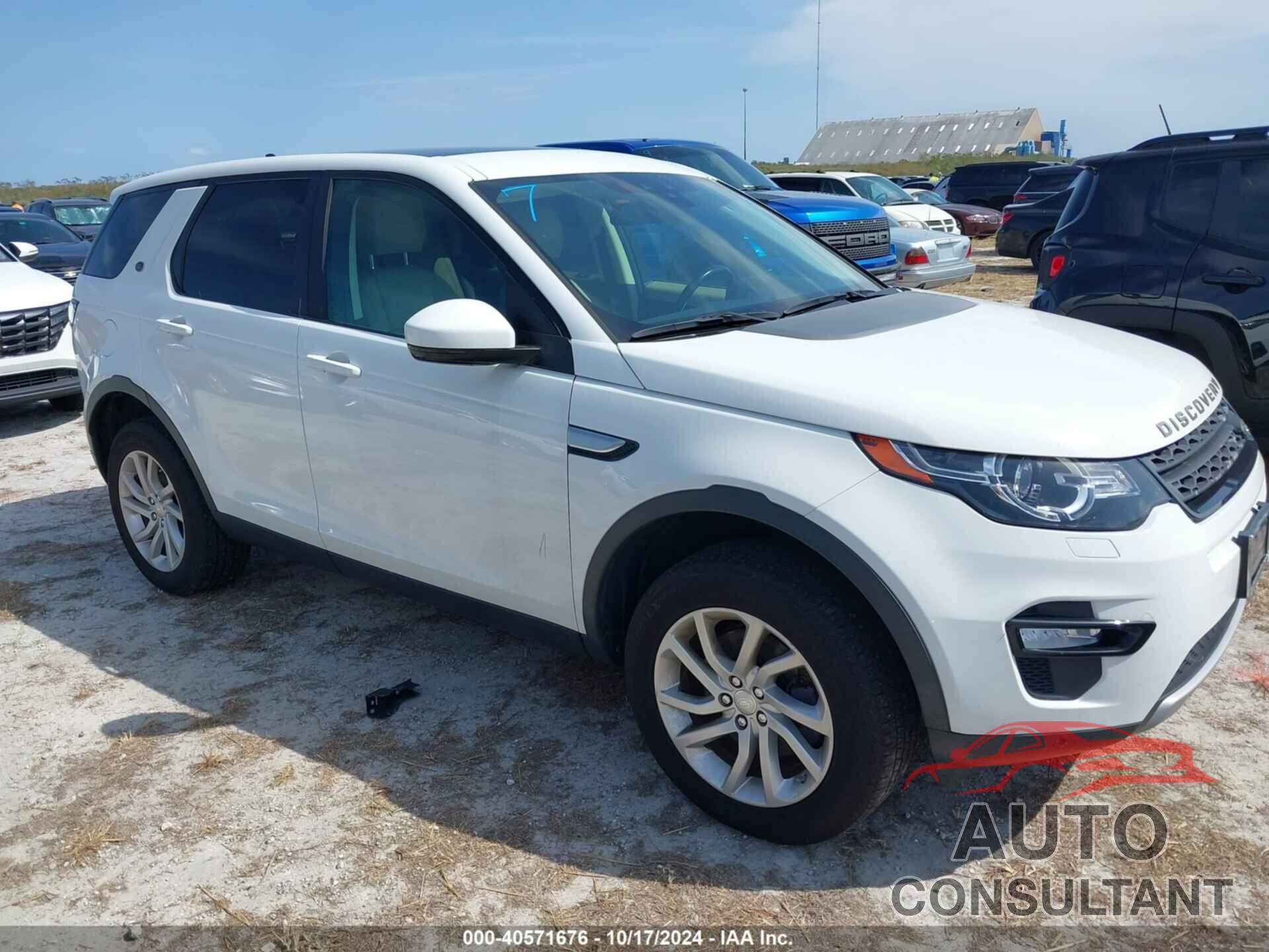 LAND ROVER DISCOVERY SPORT 2016 - SALCR2BG8GH631947