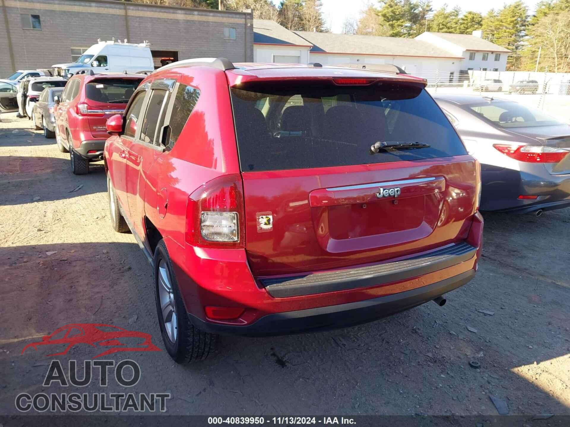 JEEP COMPASS 2016 - 1C4NJDEB2GD758610