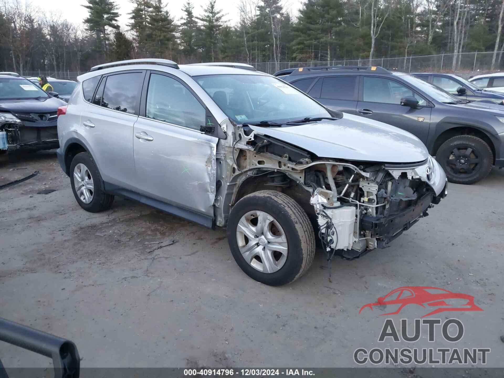 TOYOTA RAV4 2013 - 2T3BFREV0DW042847