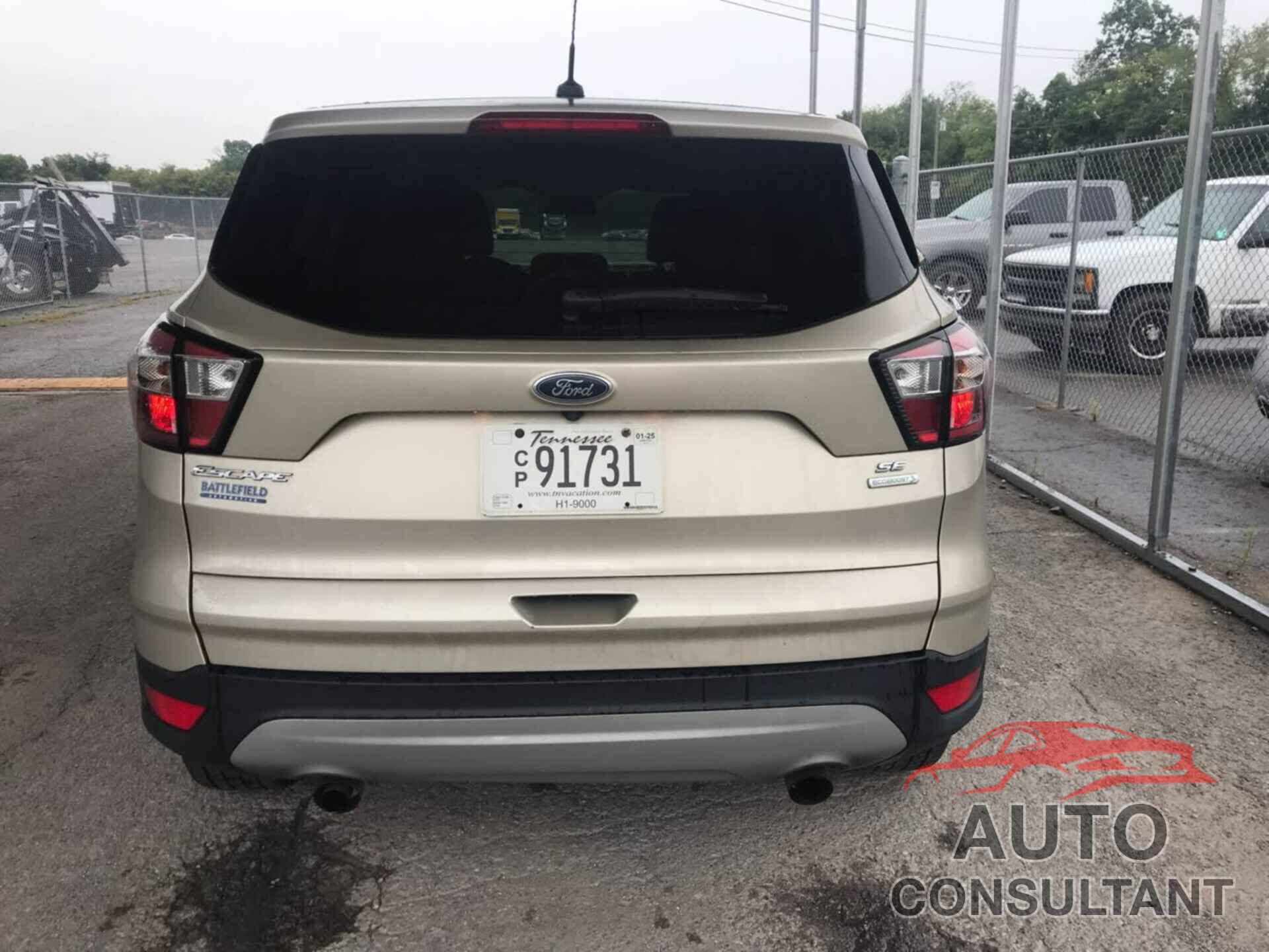 FORD ESCAPE 2017 - 1FMCU0GD1HUE98705