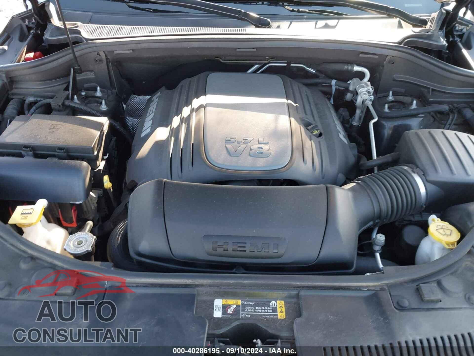 DODGE DURANGO 2021 - 1C4SDJCT9MC825967