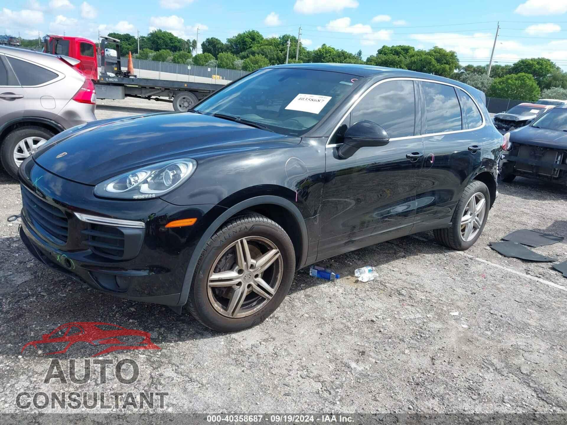 PORSCHE CAYENNE 2016 - WP1AA2A26GLA00766