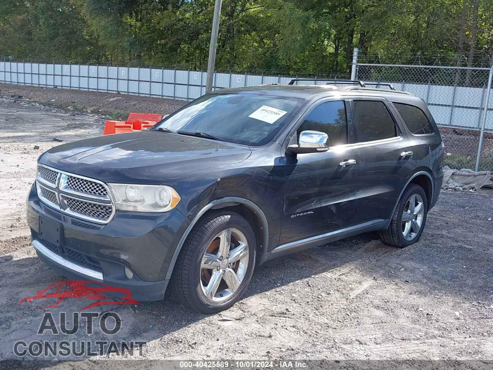 DODGE DURANGO 2011 - 1D4SE5GT9BC593725
