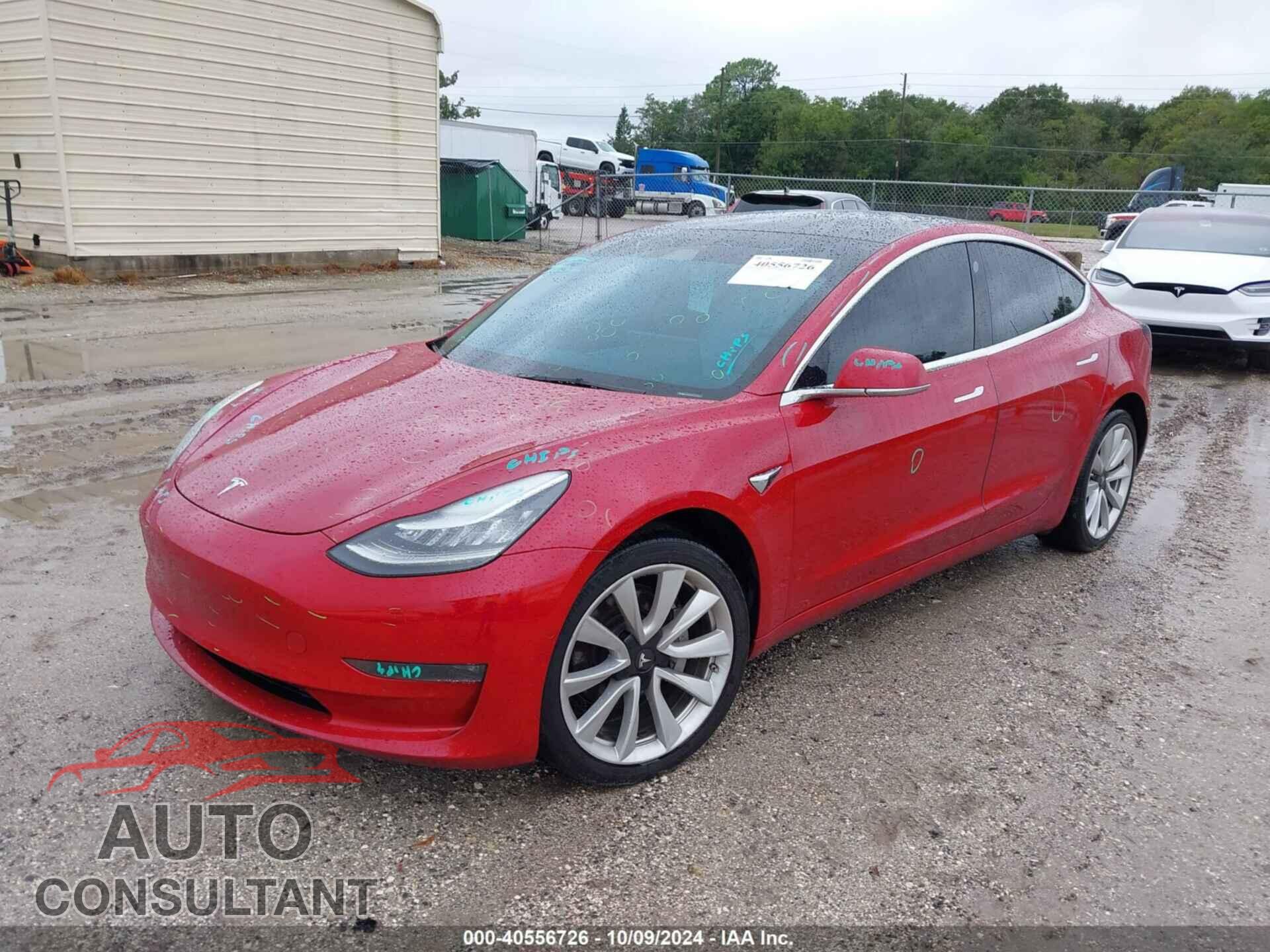 TESLA MODEL 3 2019 - 5YJ3E1EB4KF391799