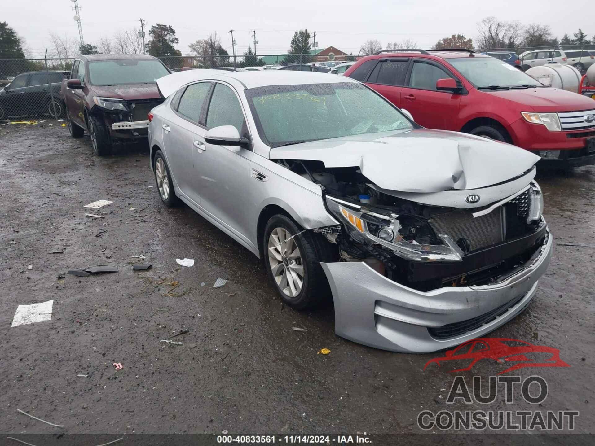 KIA OPTIMA 2017 - 5XXGU4L37HG129248