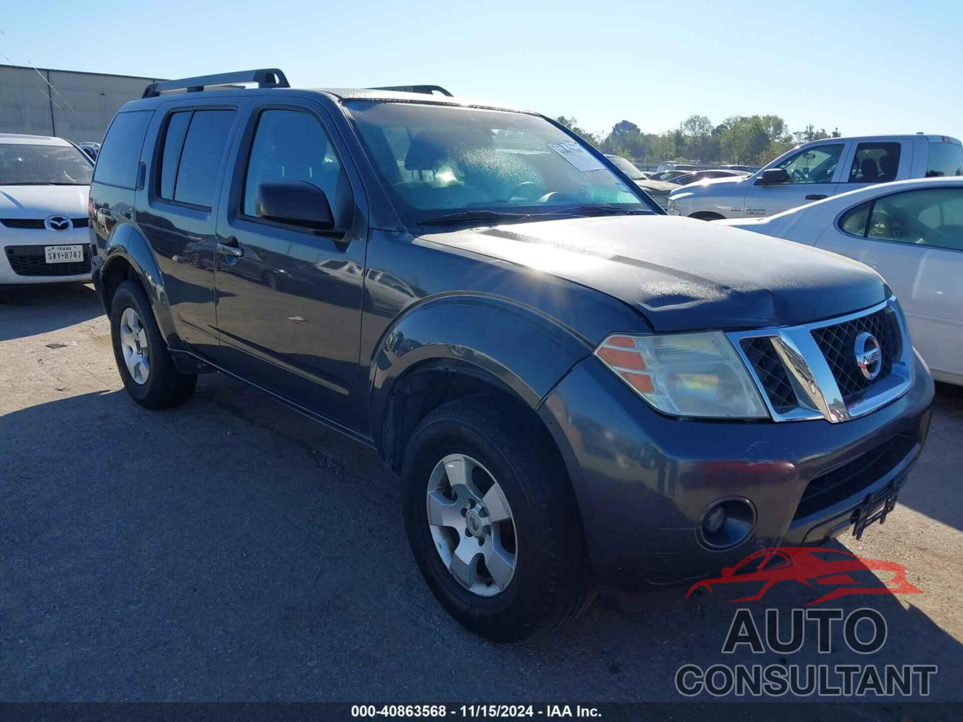 NISSAN PATHFINDER 2012 - 5N1AR1NN8CC632330