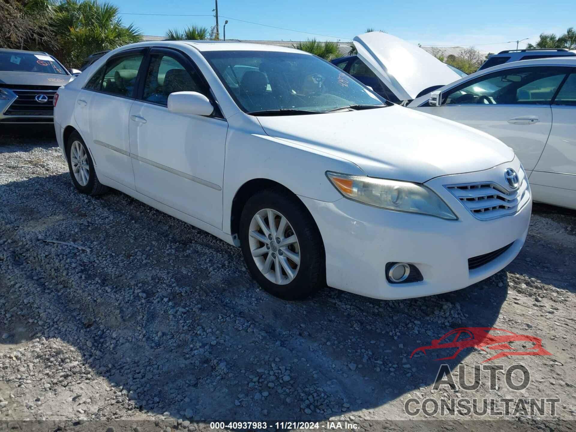 TOYOTA CAMRY 2010 - 4T1BK3EK6AU606178