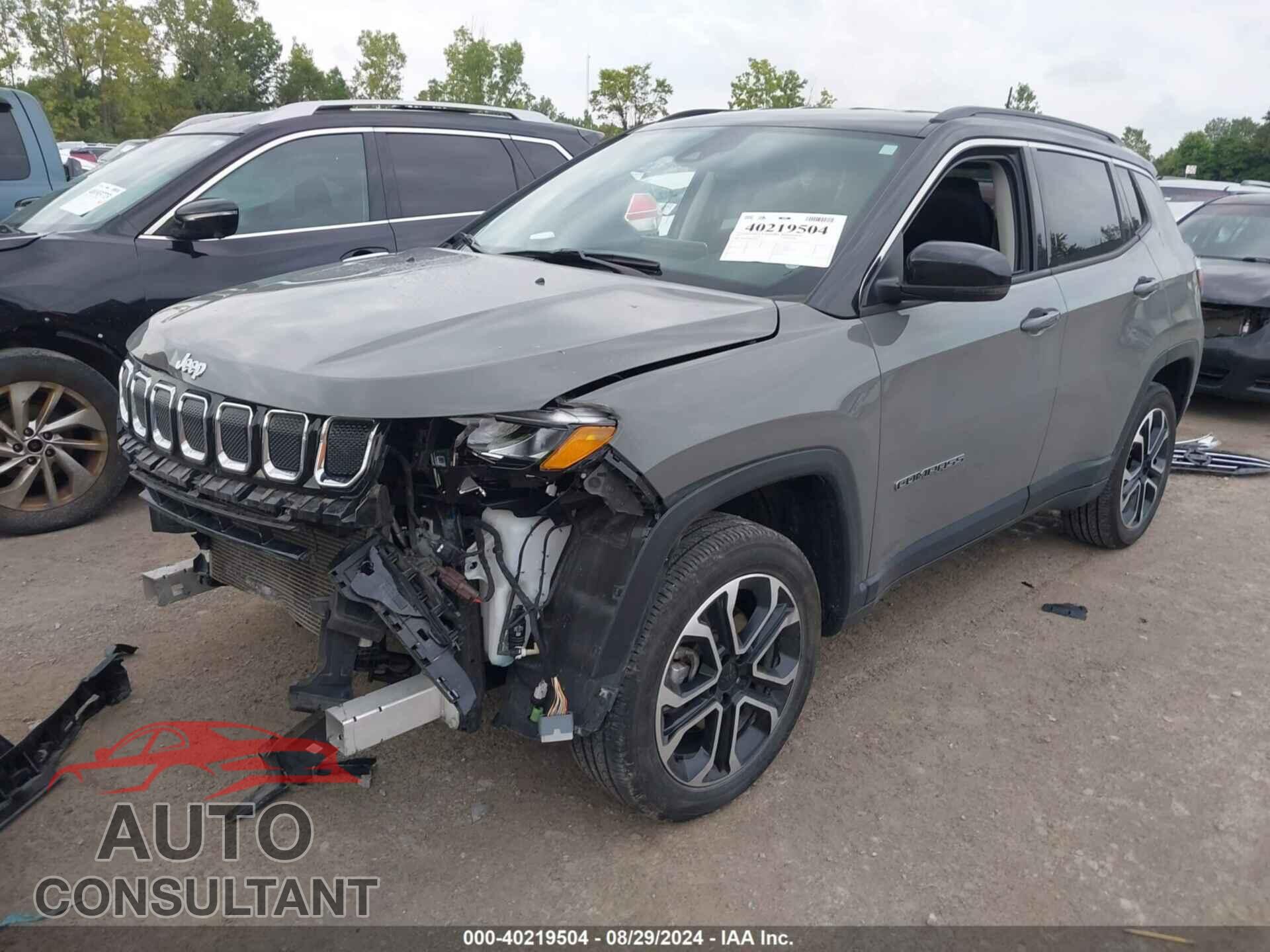 JEEP COMPASS 2022 - 3C4NJDCB7NT196357
