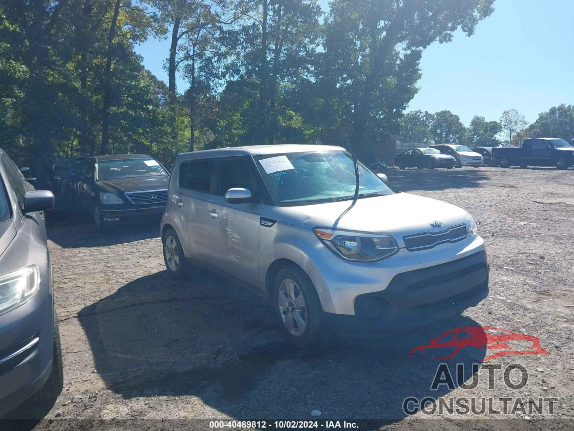 KIA SOUL 2018 - KNDJN2A21J7592227