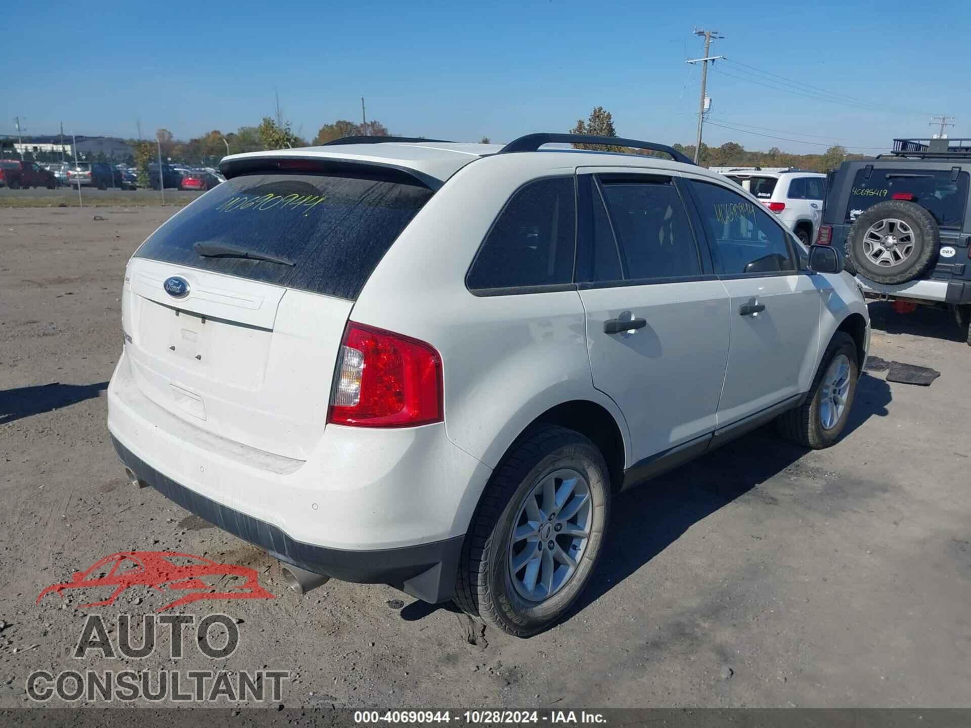 FORD EDGE 2013 - 2FMDK3GC7DBE18052
