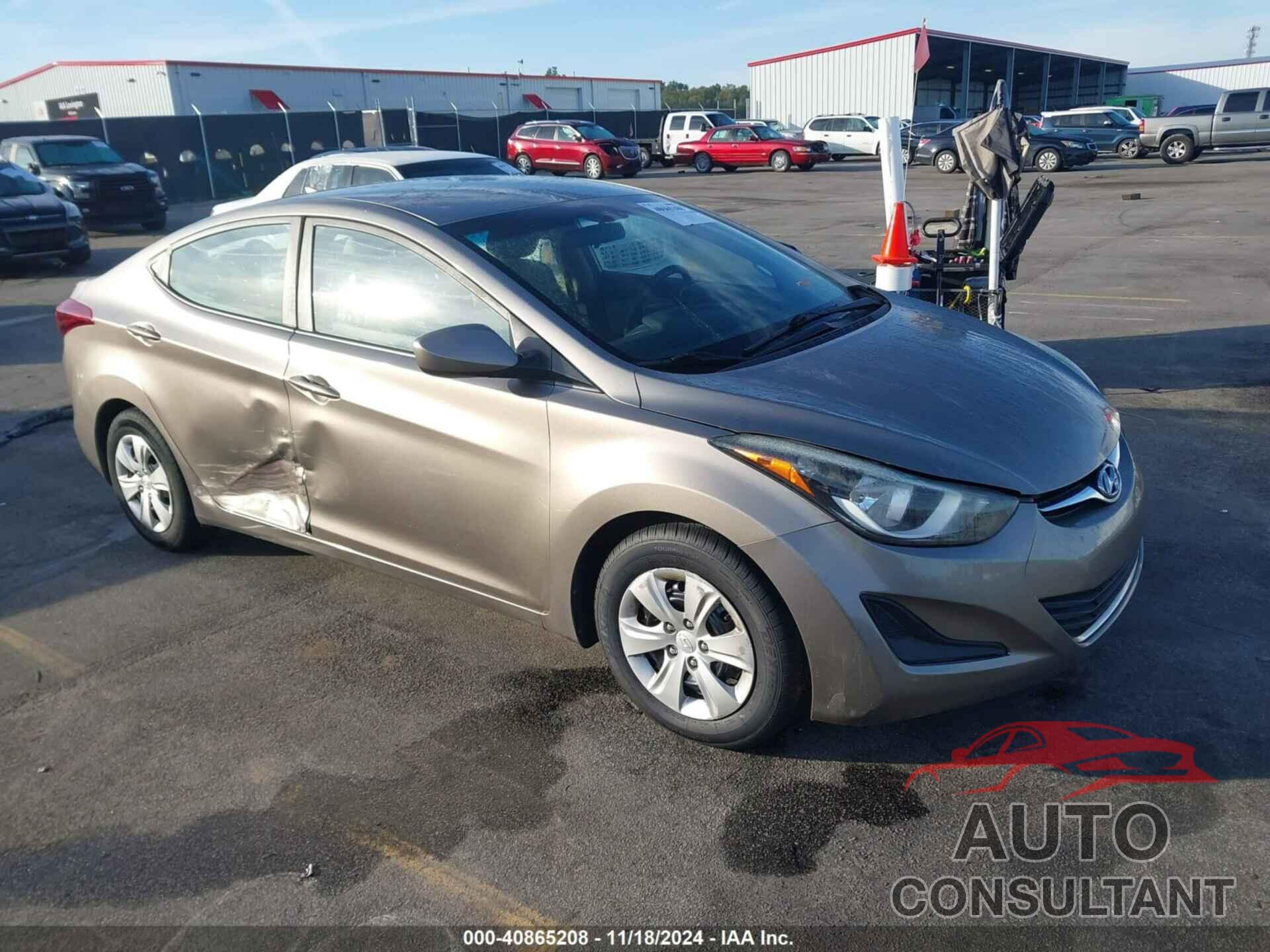 HYUNDAI ELANTRA 2016 - 5NPDH4AE4GH686309