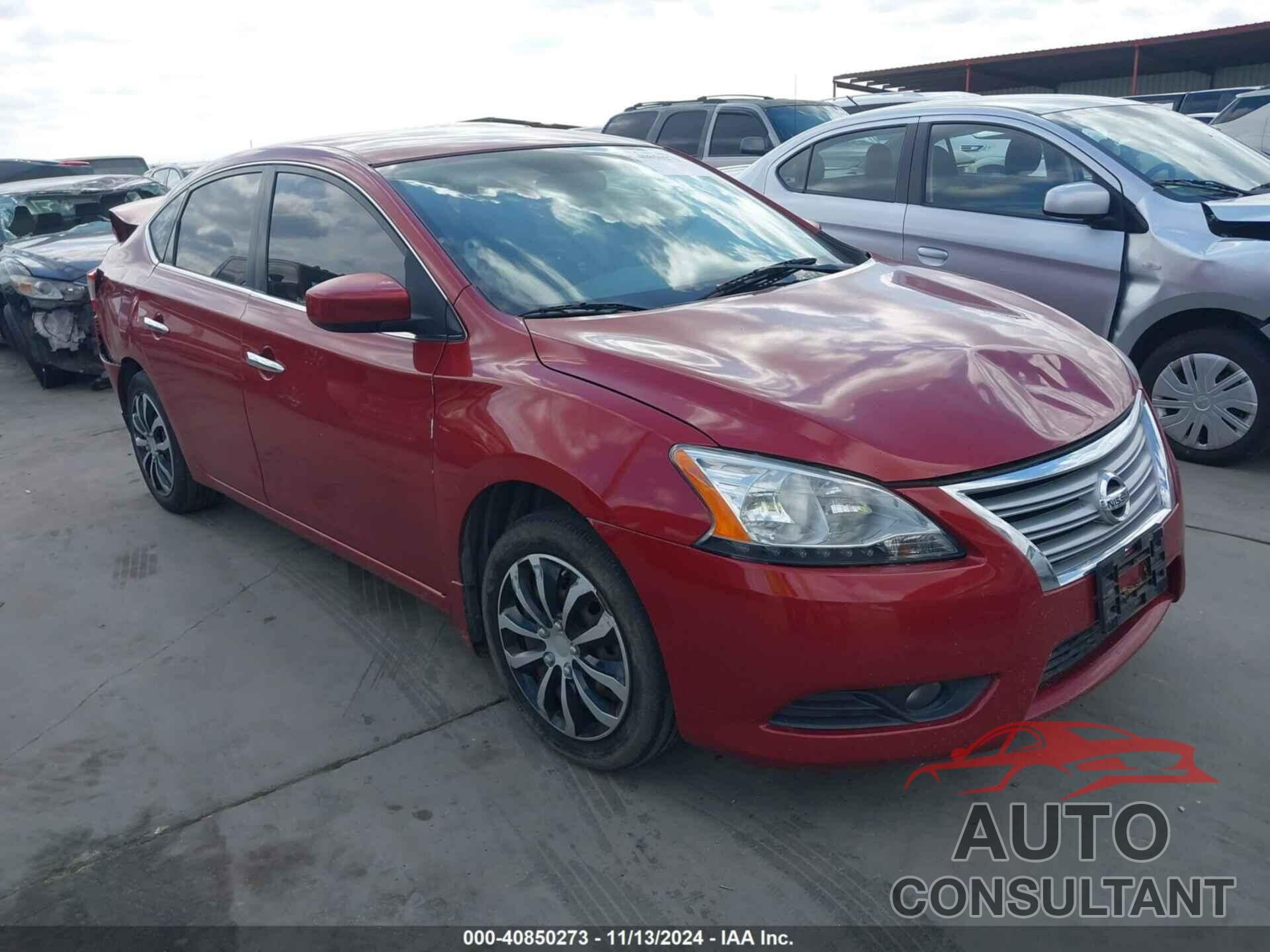 NISSAN SENTRA 2013 - 3N1AB7AP3DL703932