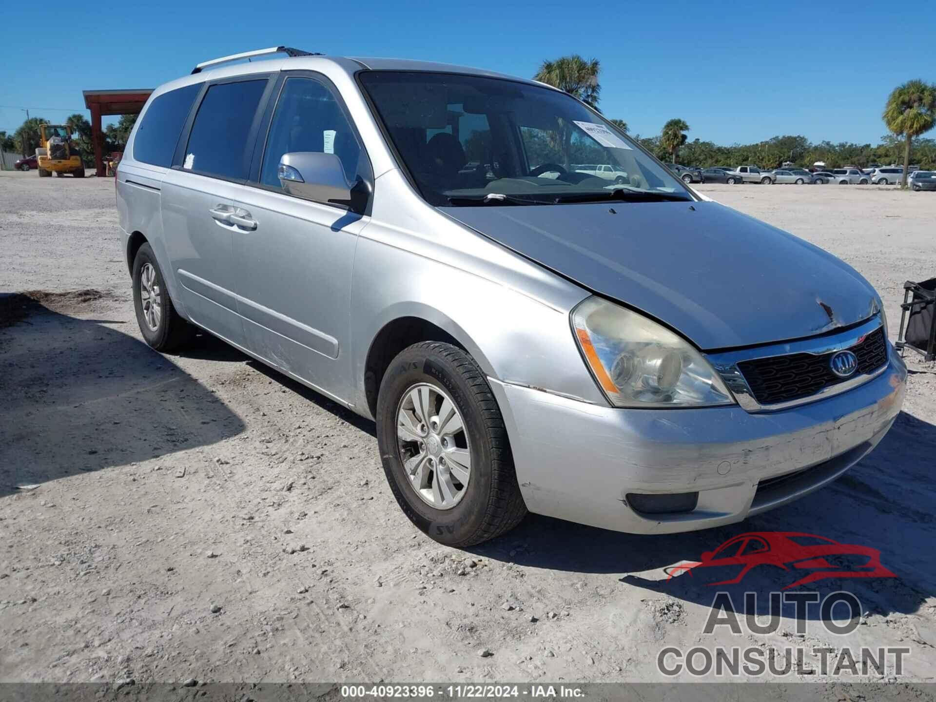 KIA SEDONA 2012 - KNDMG4C72C6487863