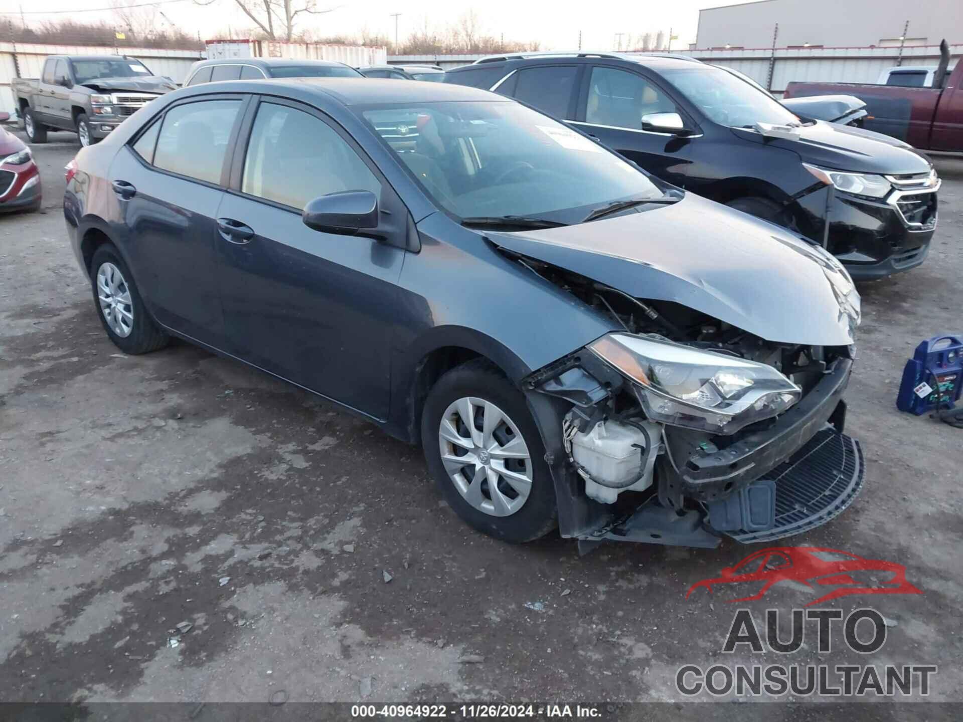 TOYOTA COROLLA 2015 - 5YFBURHEXFP364118