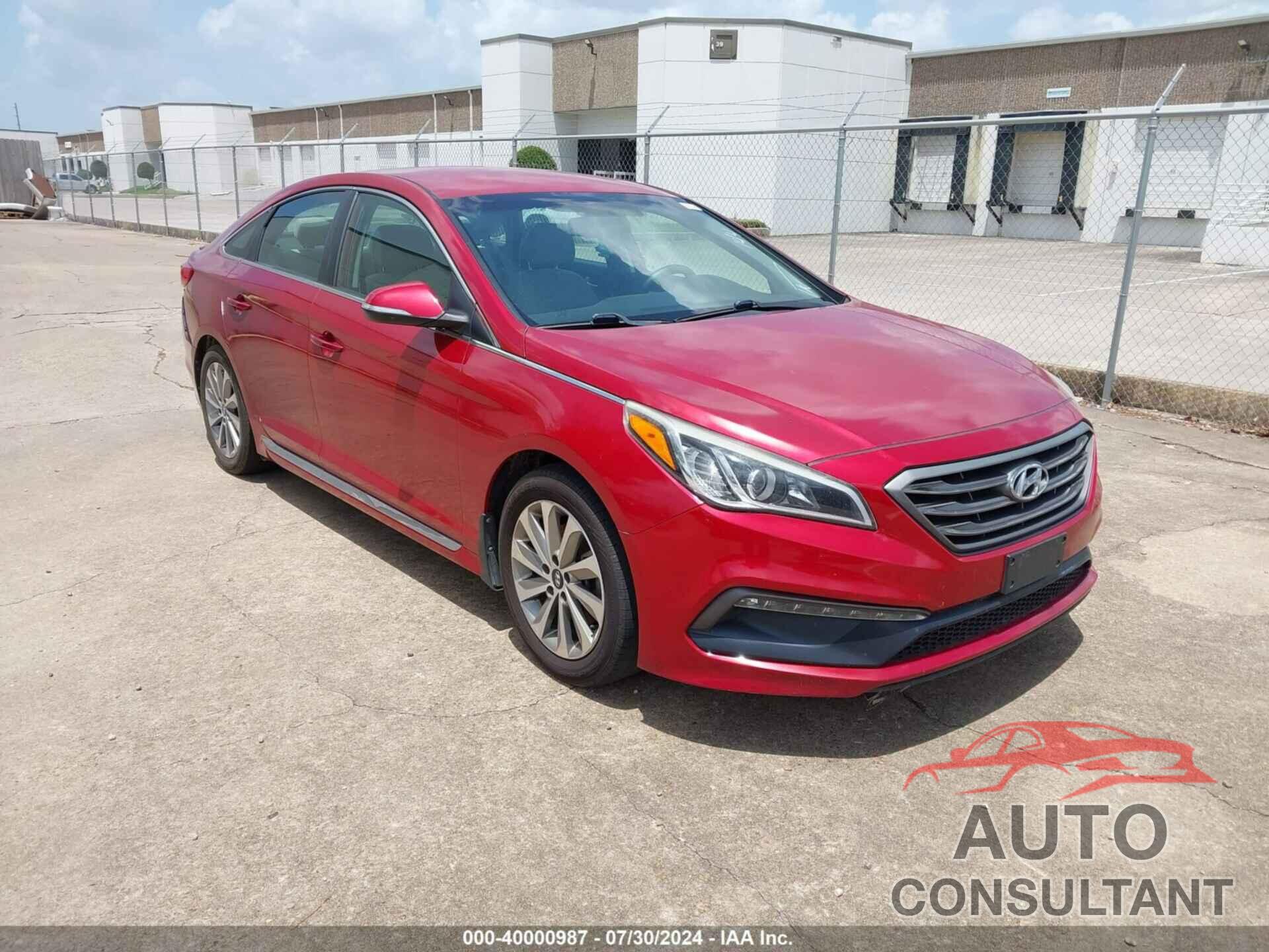 HYUNDAI SONATA 2017 - 5NPE34AF9HH442247