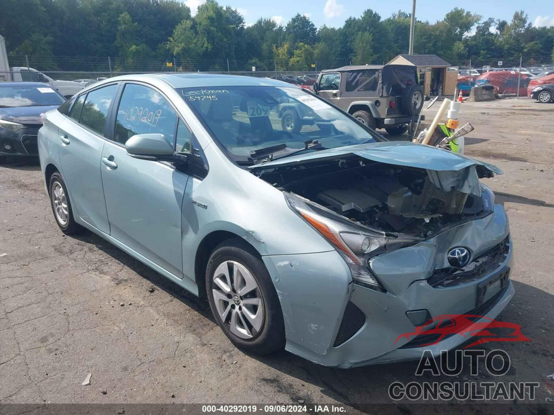 TOYOTA PRIUS 2017 - JTDKARFU2H3531361