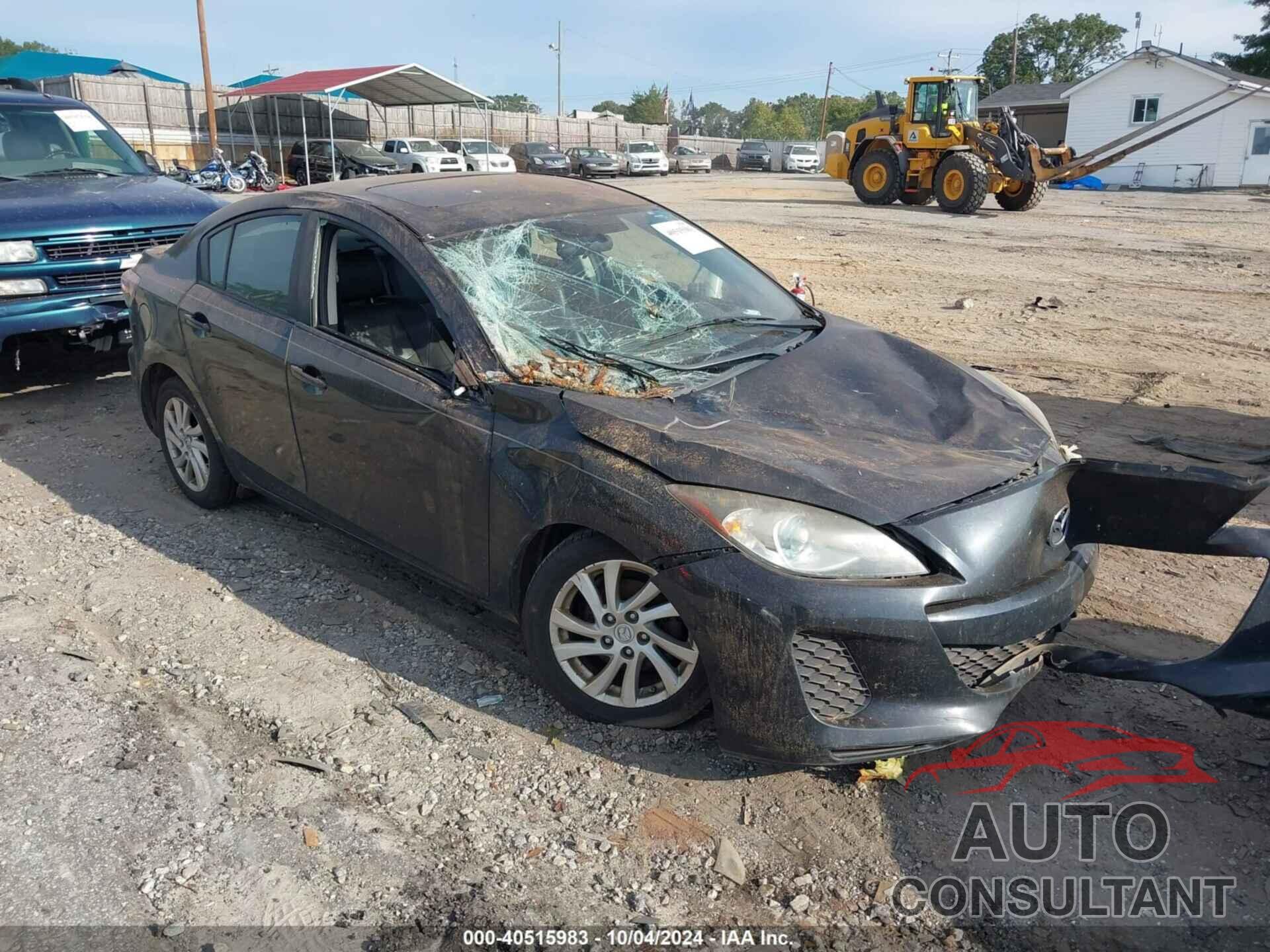 MAZDA MAZDA3 2012 - JM1BL1W82C1608944