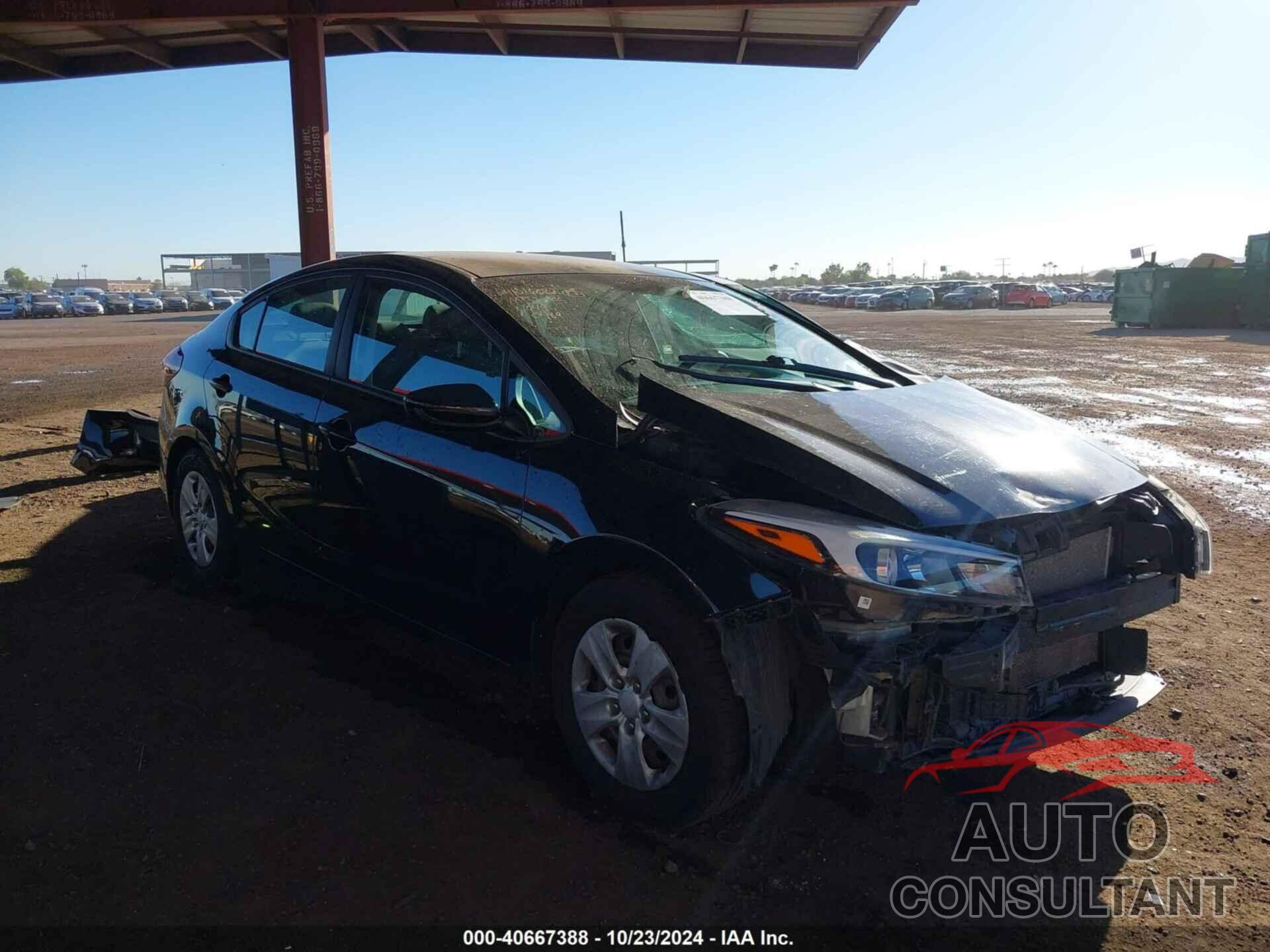 KIA FORTE 2017 - 3KPFK4A70HE110489