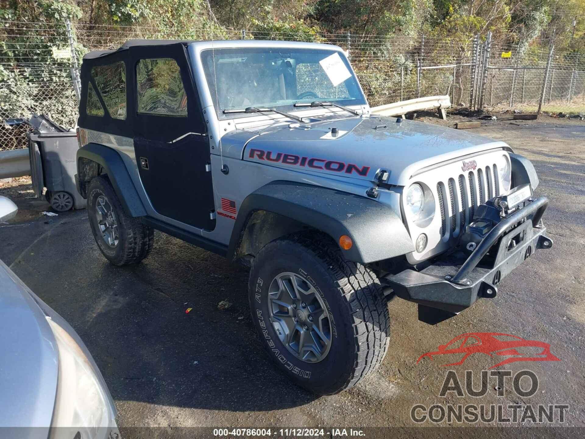 JEEP WRANGLER 2015 - 1C4BJWCG4FL530920