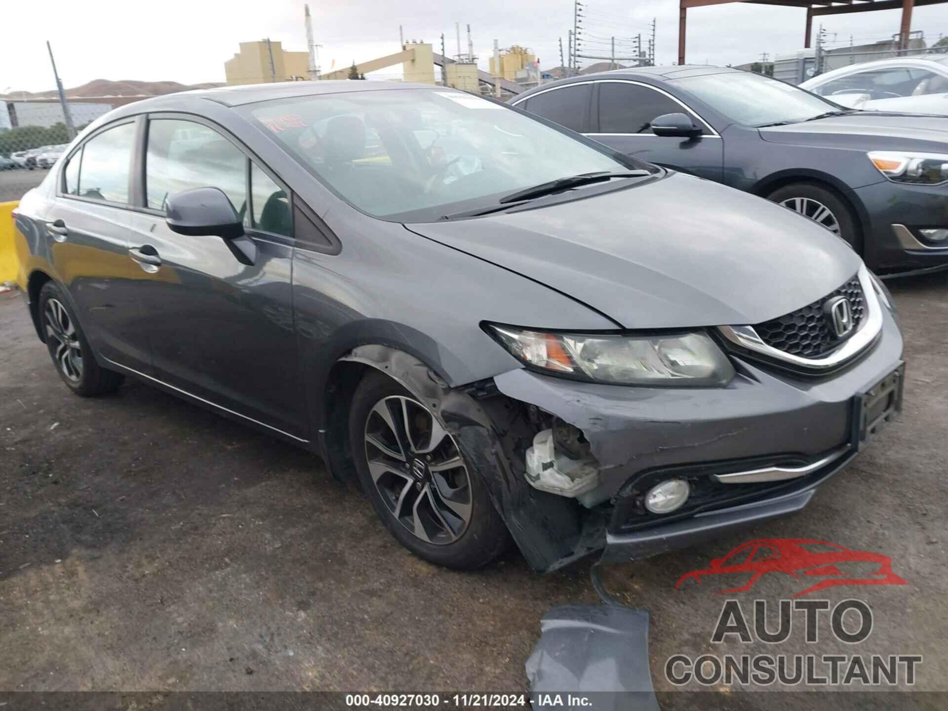 HONDA CIVIC 2013 - 19XFB2F95DE208359