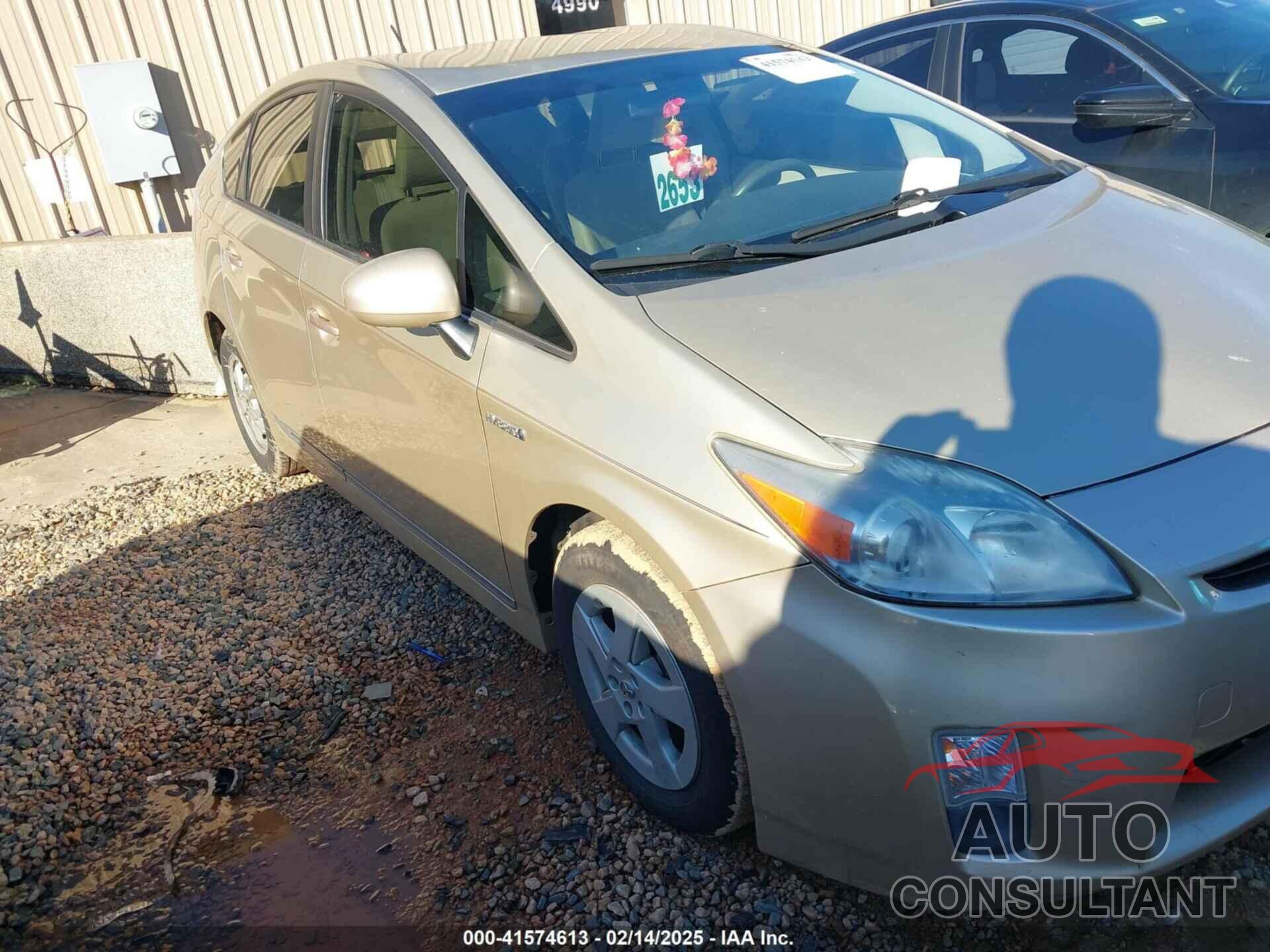 TOYOTA PRIUS 2011 - JTDKN3DU1B1375398