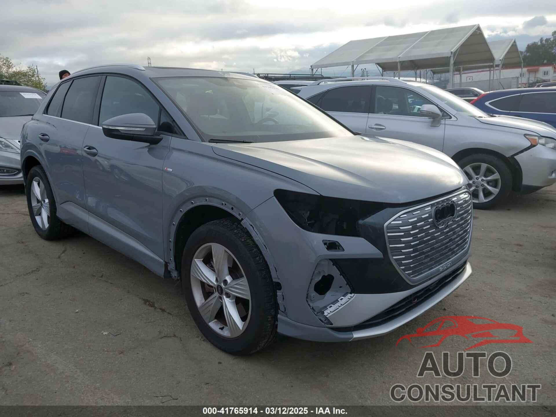 AUDI Q4 E-TRON 2023 - WA1M2BFZ0PP039552