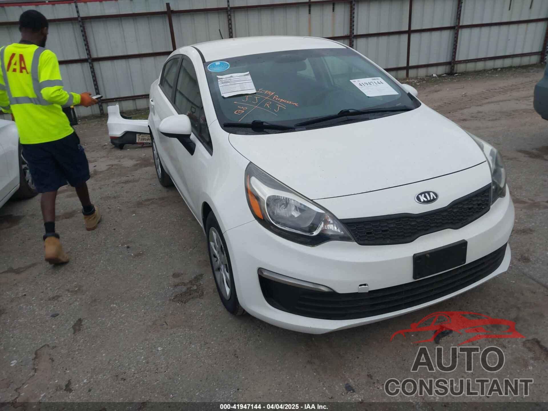 KIA RIO 2017 - KNADM4A32H6025252
