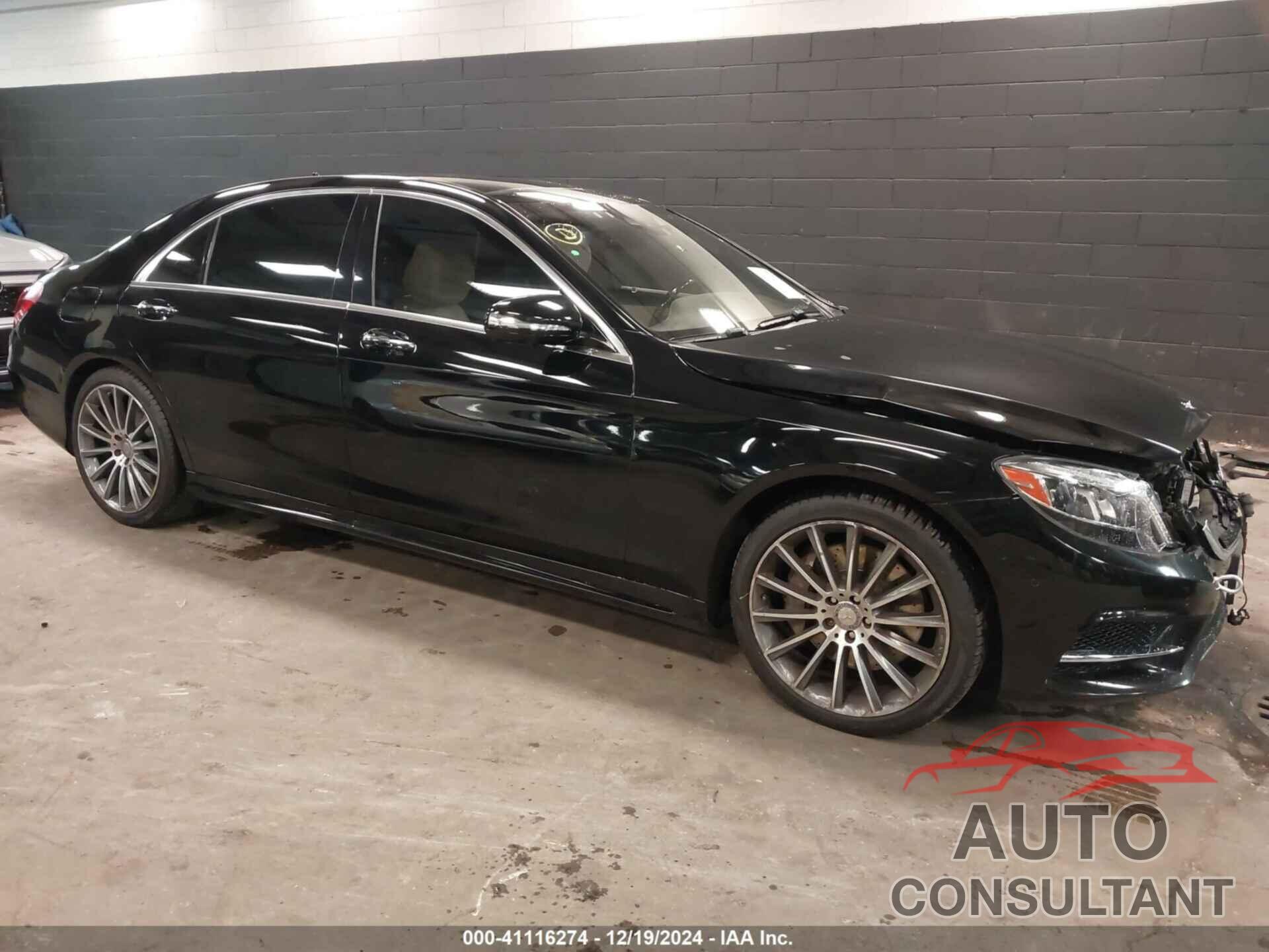 MERCEDES-BENZ S 550 2016 - WDDUG8FB9GA214273