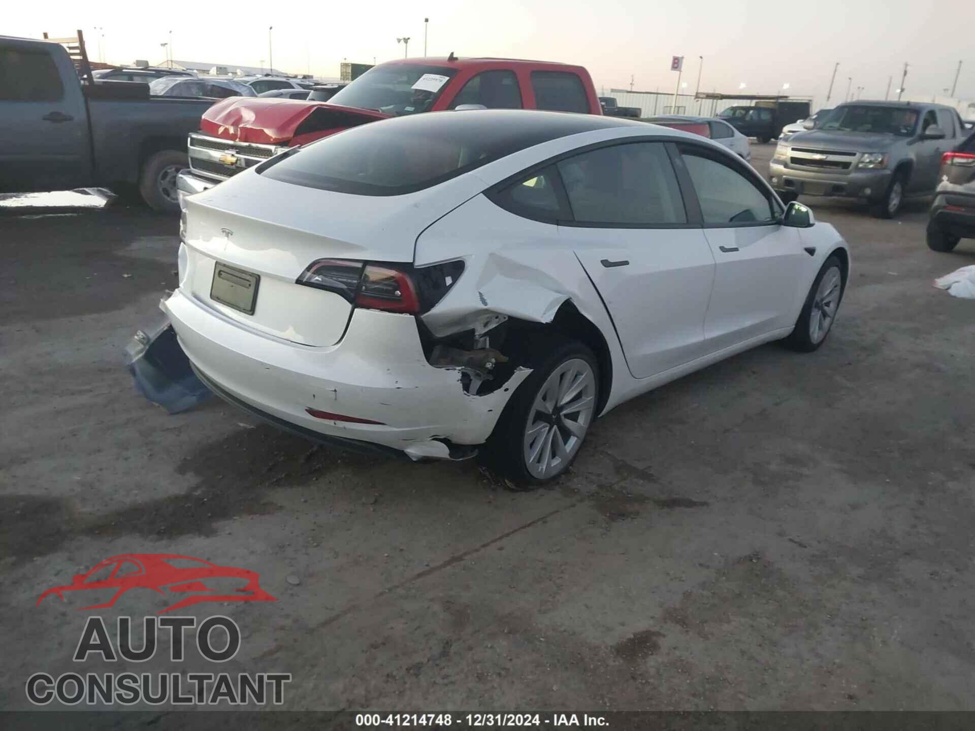 TESLA MODEL 3 2021 - 5YJ3E1EA3MF043860
