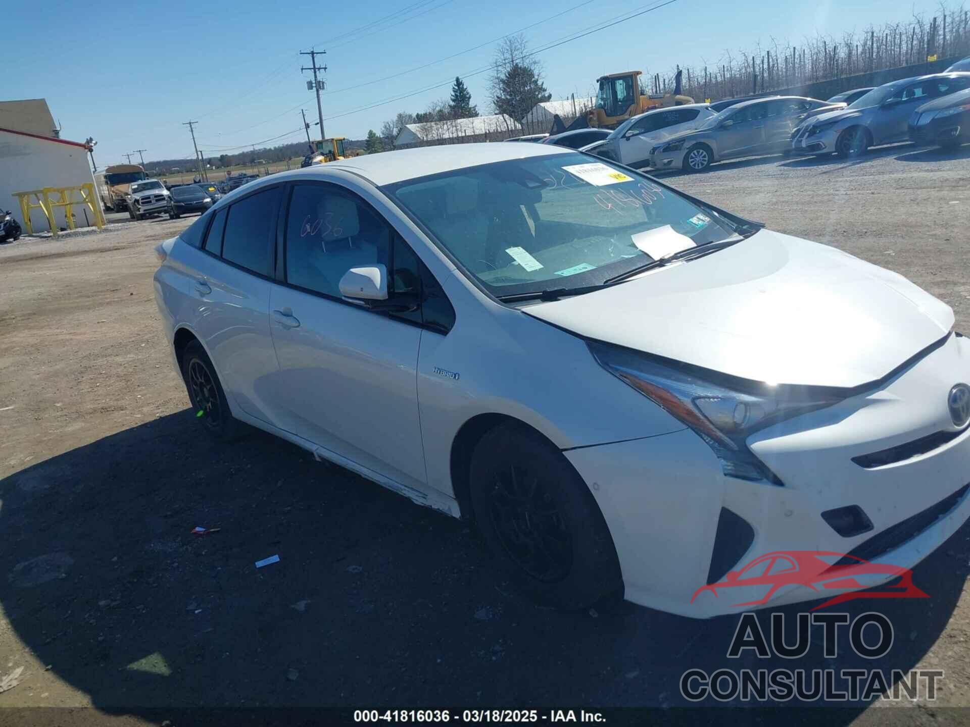 TOYOTA PRIUS 2017 - JTDKARFU4H3053749