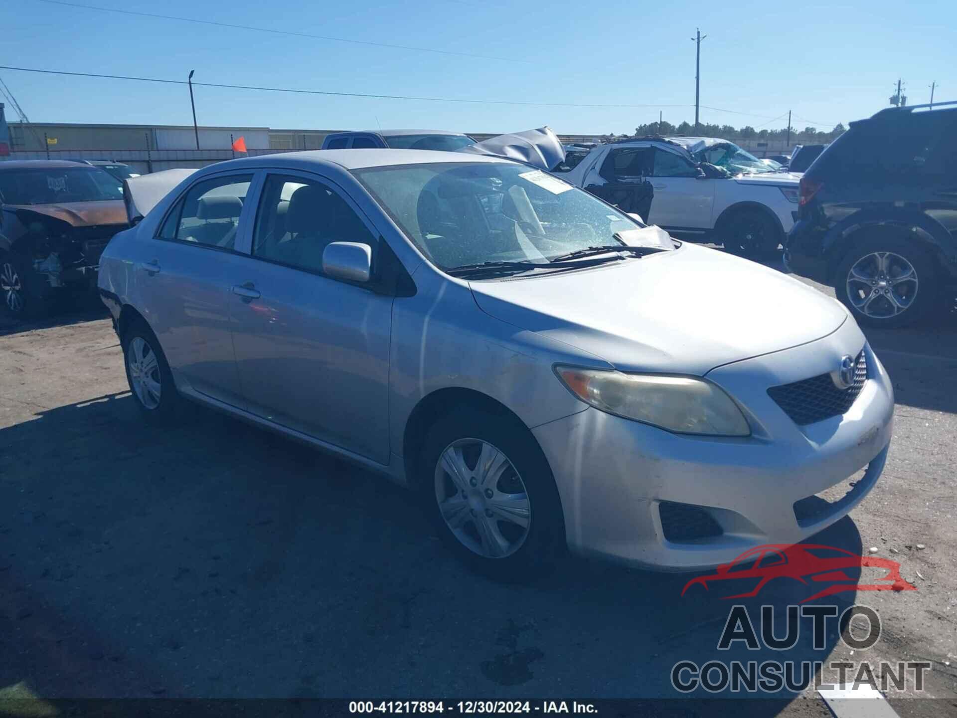 TOYOTA COROLLA 2009 - JTDBL40E699022824