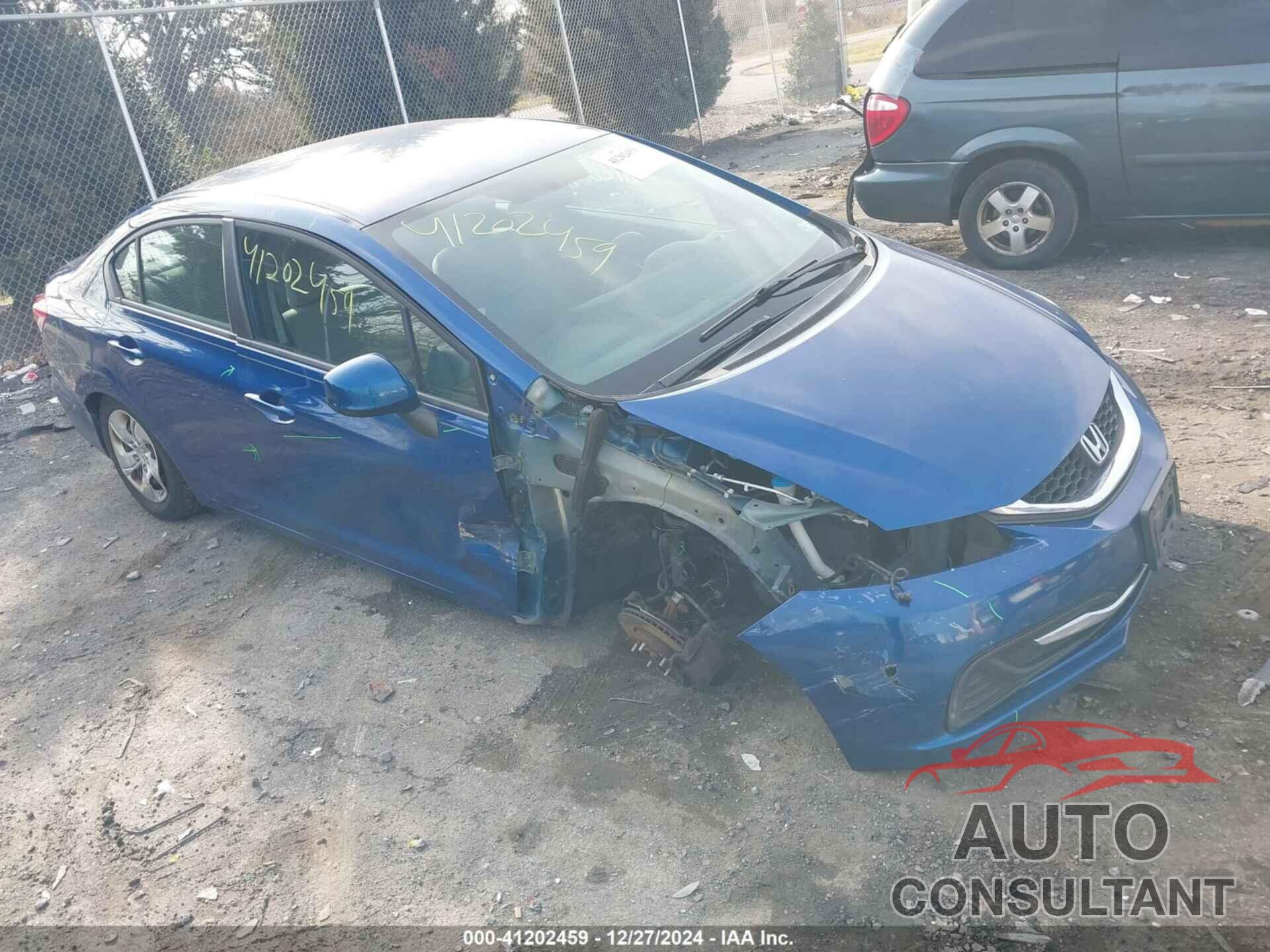 HONDA CIVIC 2013 - 19XFB2F50DE282009