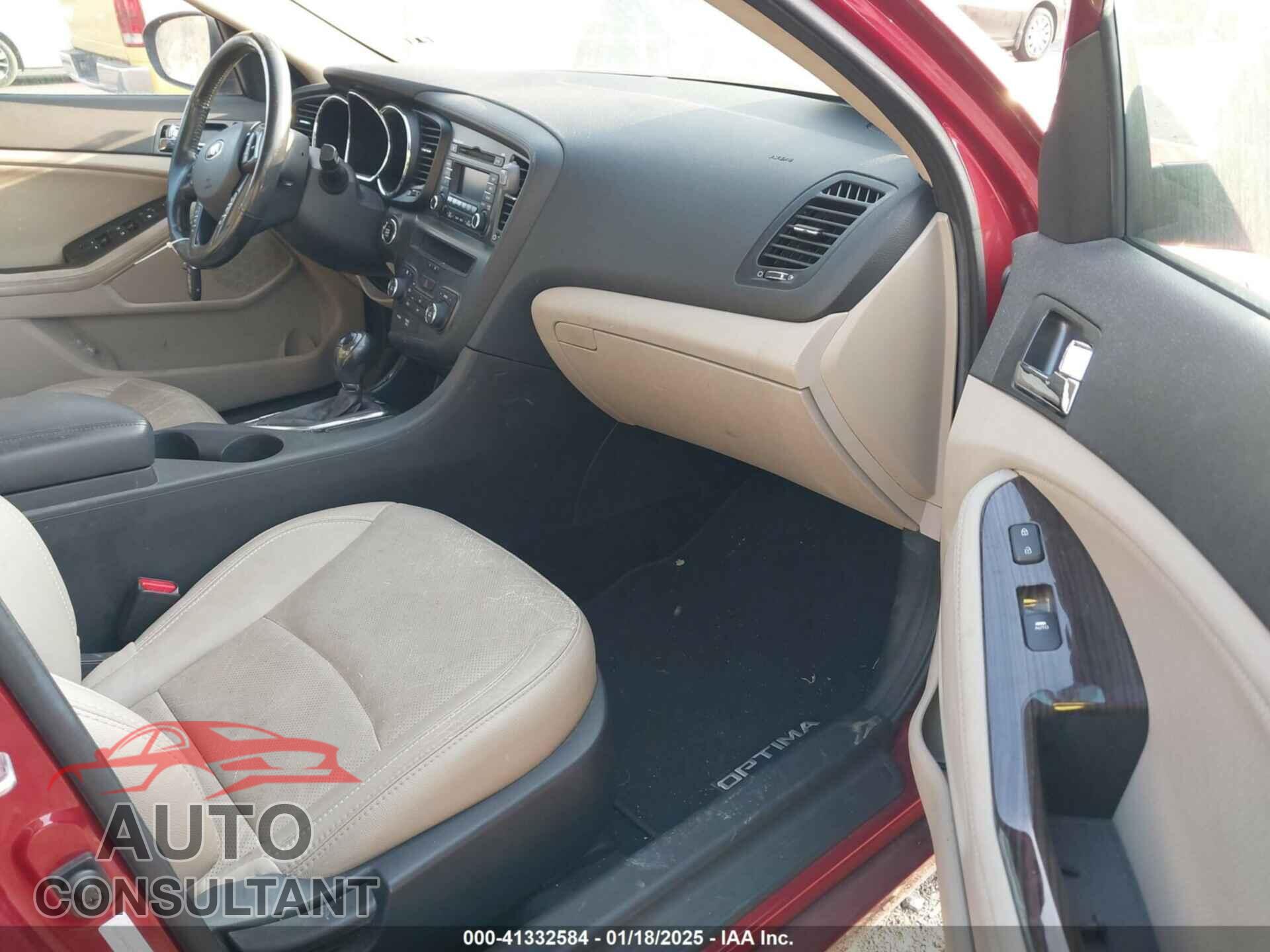 KIA OPTIMA 2013 - 5XXGN4A71DG151128