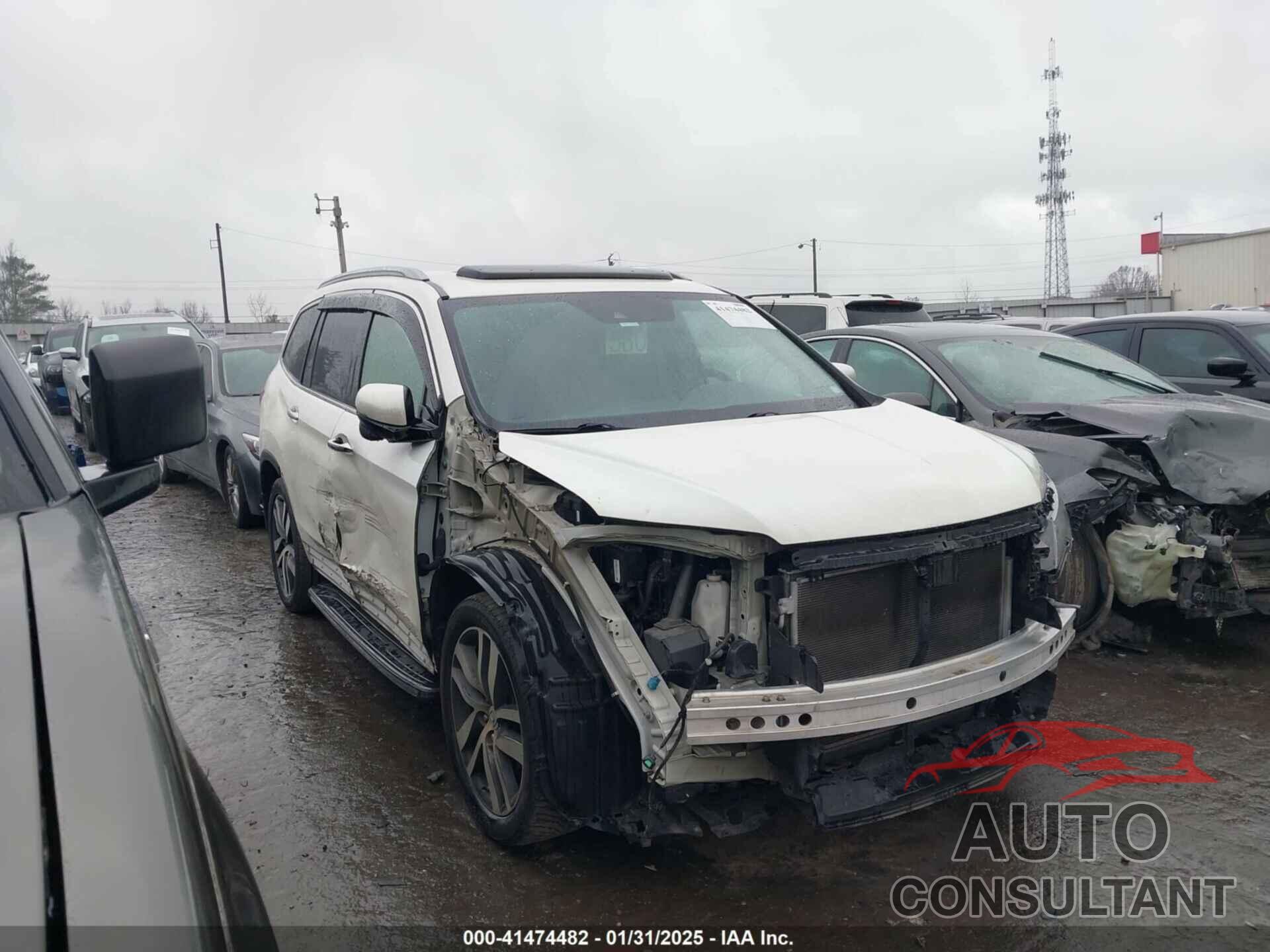 HONDA PILOT 2017 - 5FNYF5H94HB005653