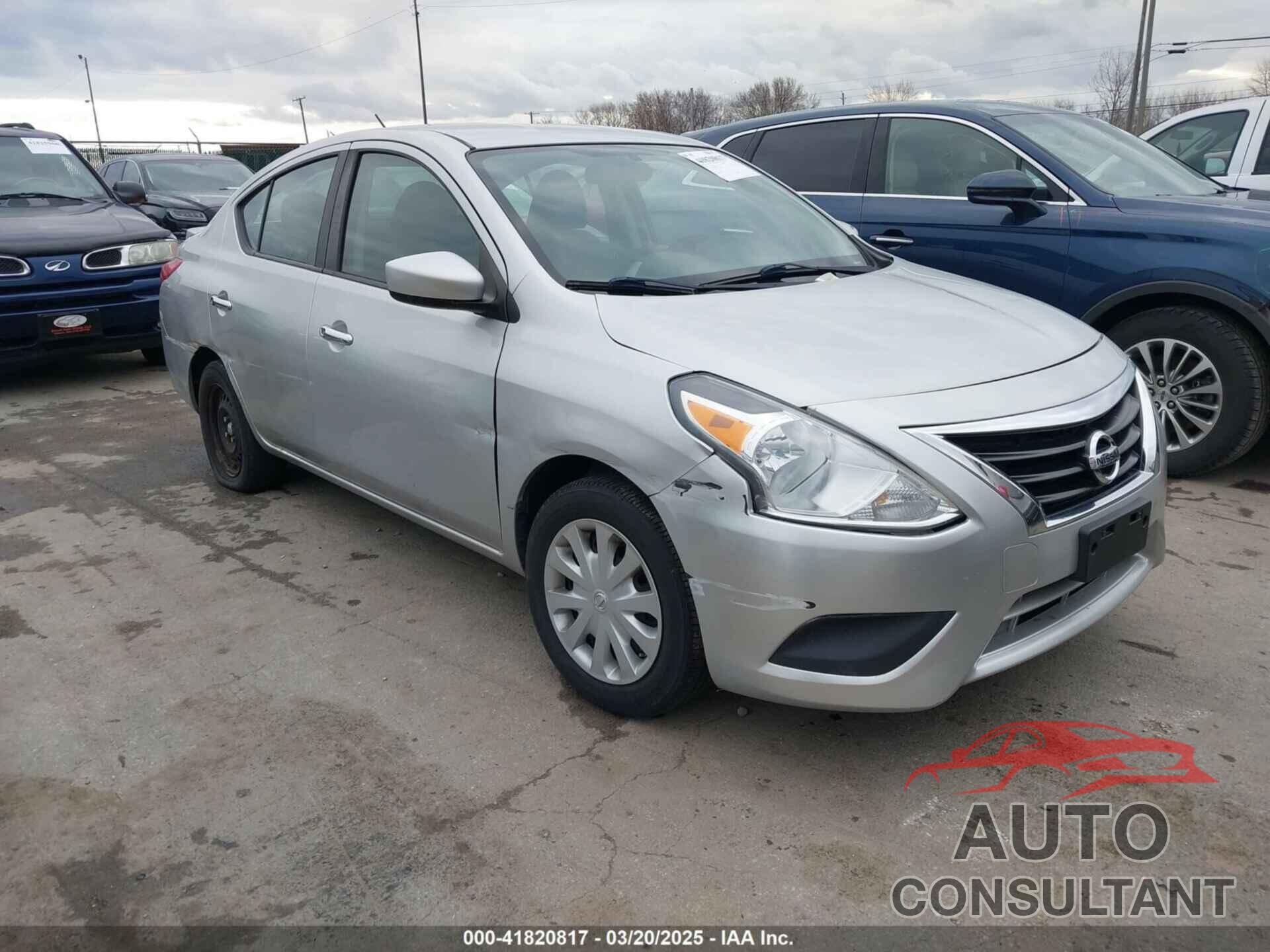 NISSAN VERSA 2016 - 3N1CN7AP6GL868104