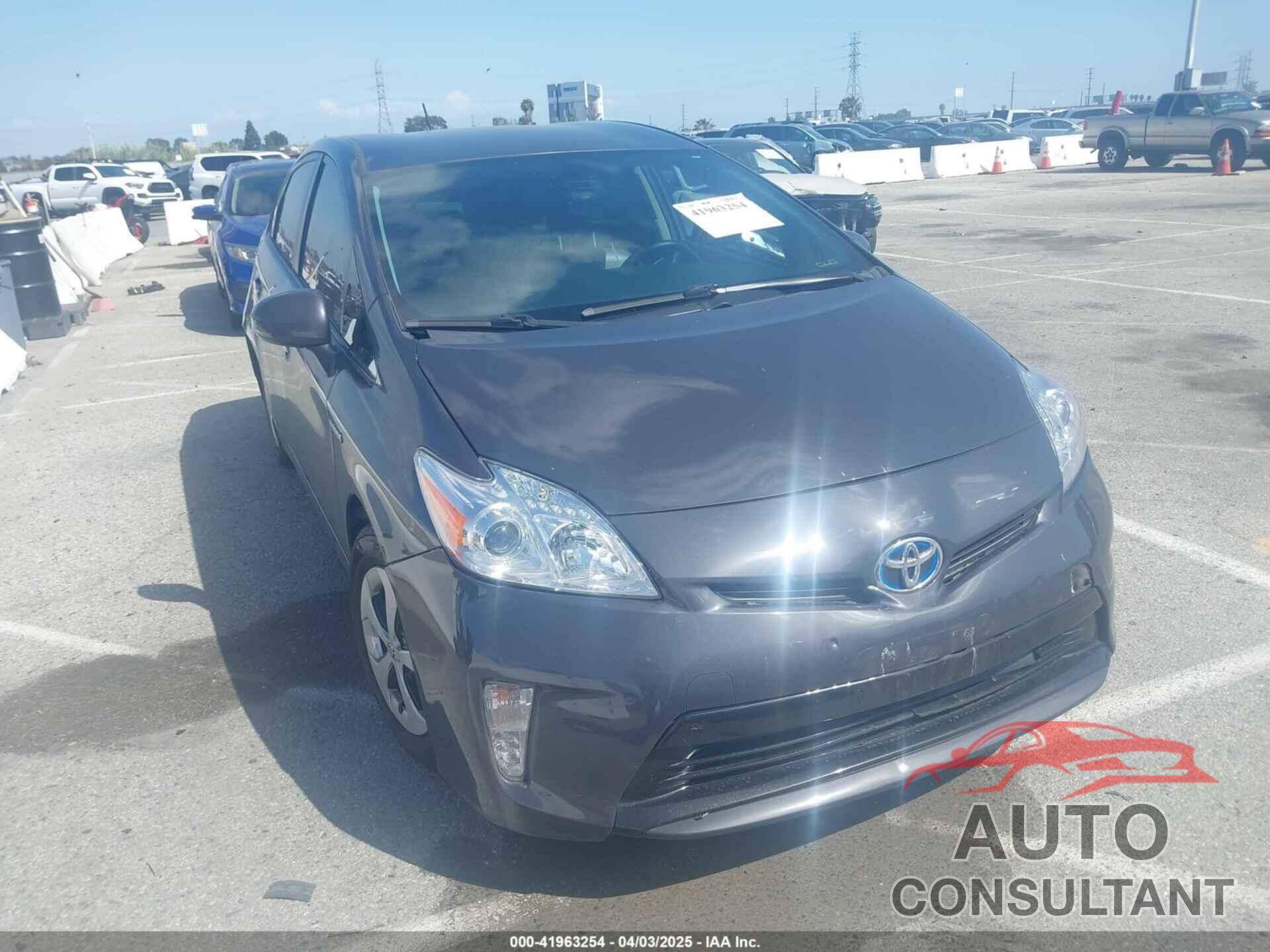 TOYOTA PRIUS 2014 - JTDKN3DU2E0382516
