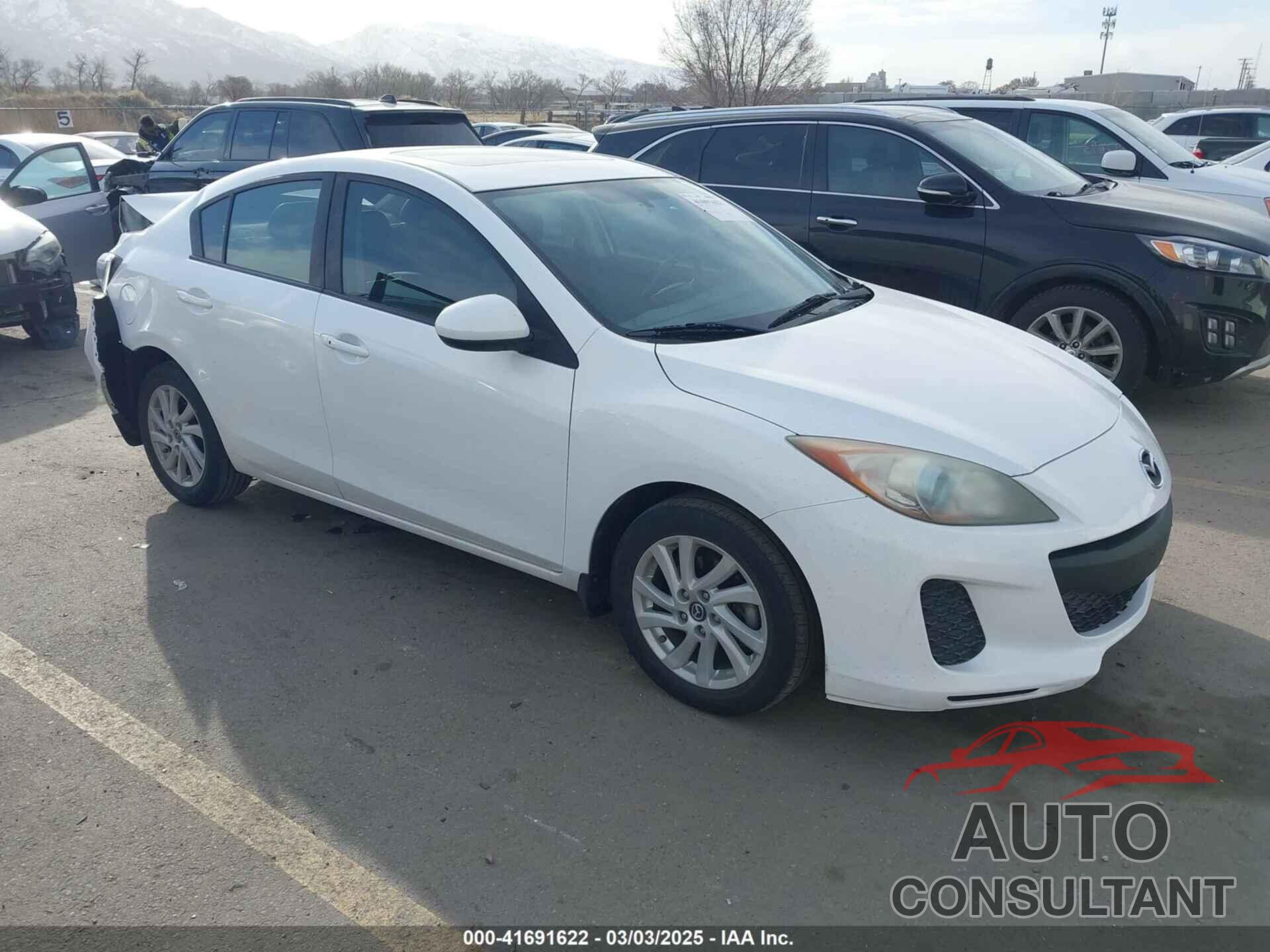 MAZDA MAZDA3 2013 - JM1BL1WP2D1779542