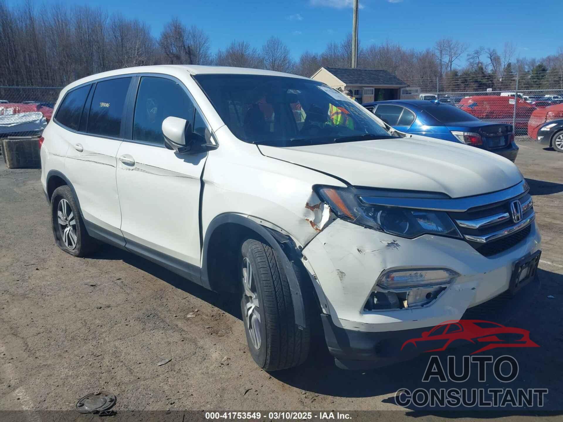 HONDA PILOT 2017 - 5FNYF6H5XHB097628