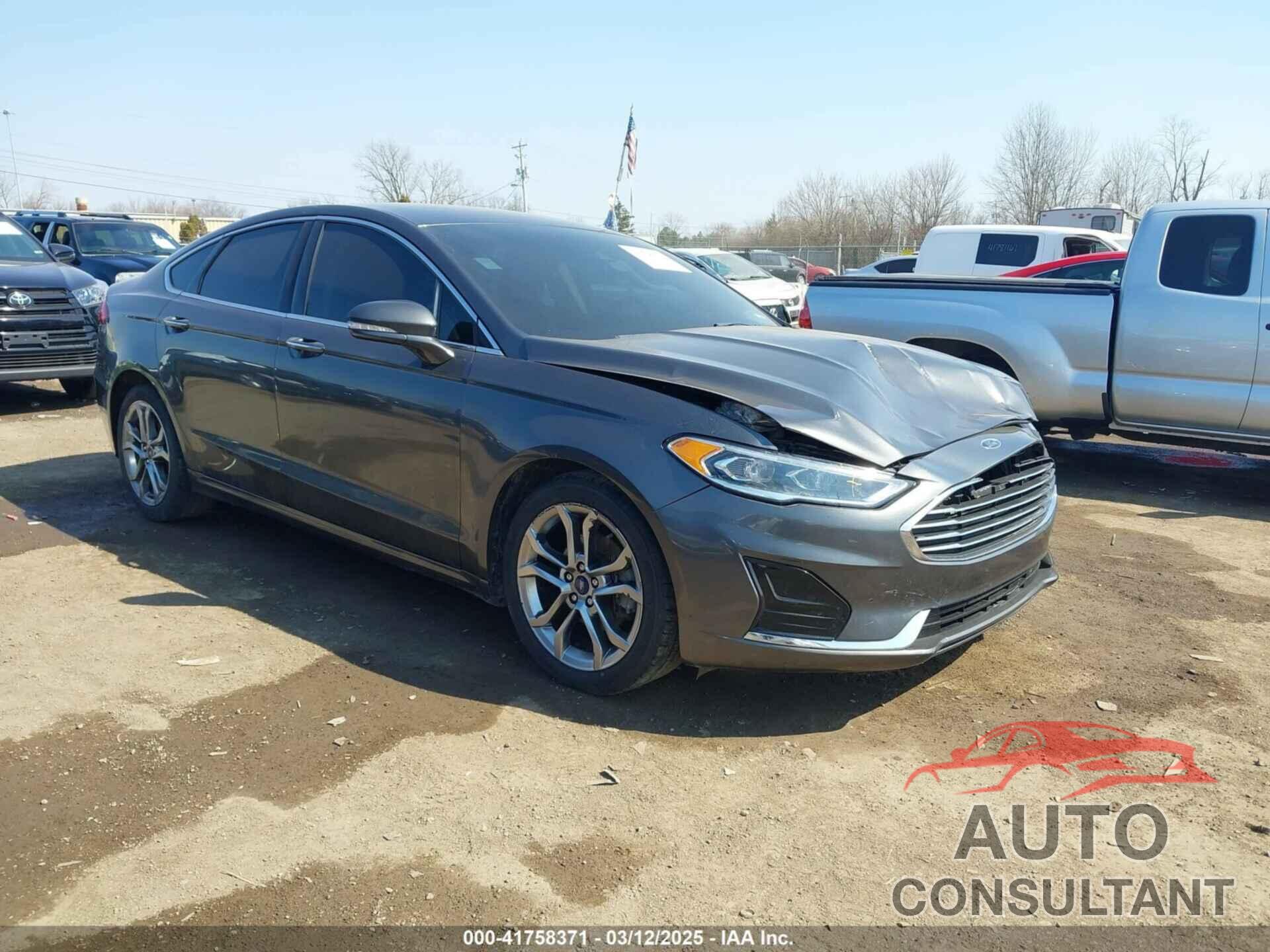 FORD FUSION 2019 - 3FA6P0CD3KR261054