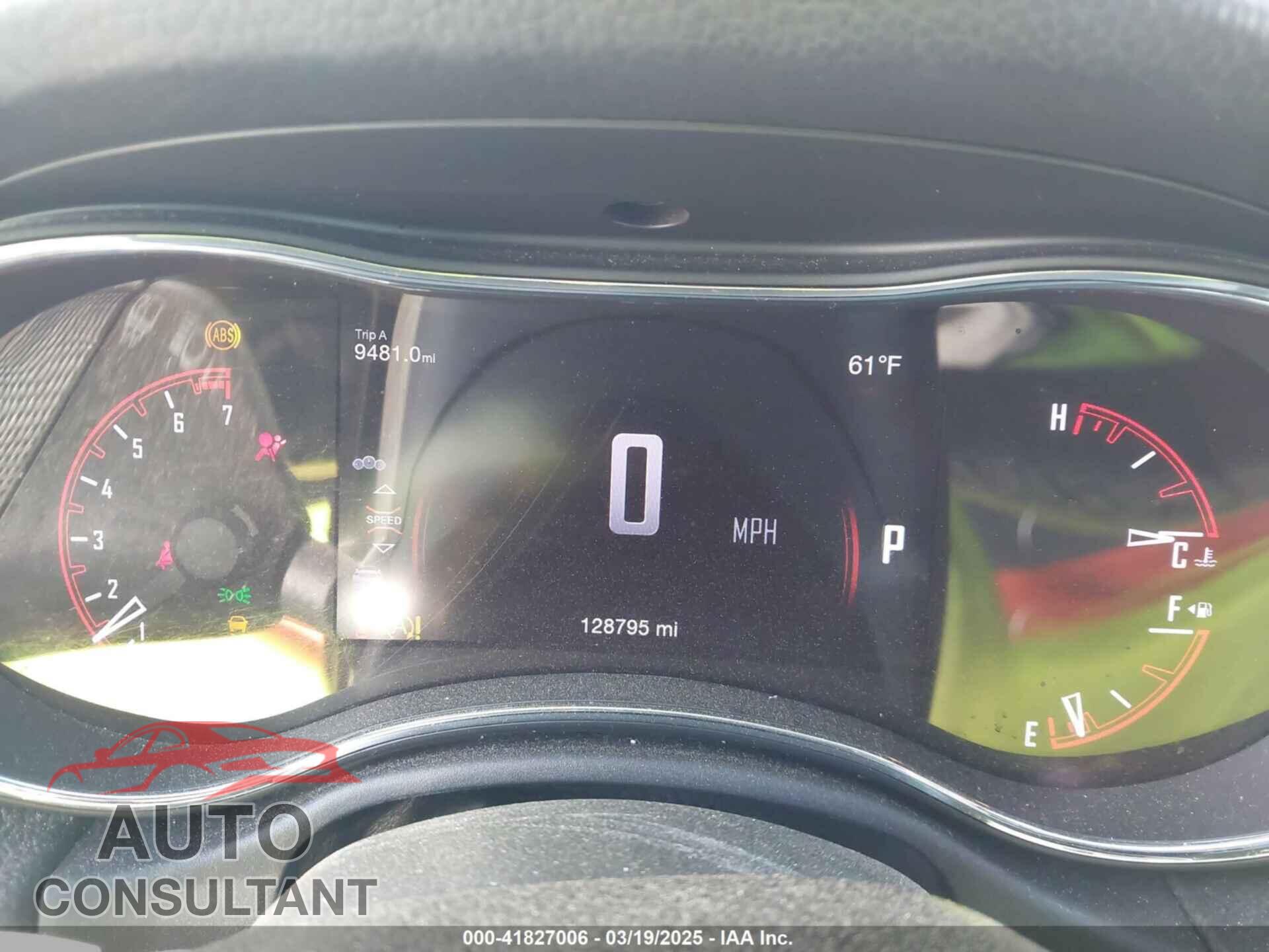 DODGE DURANGO 2017 - 1C4RDHAG3HC960445