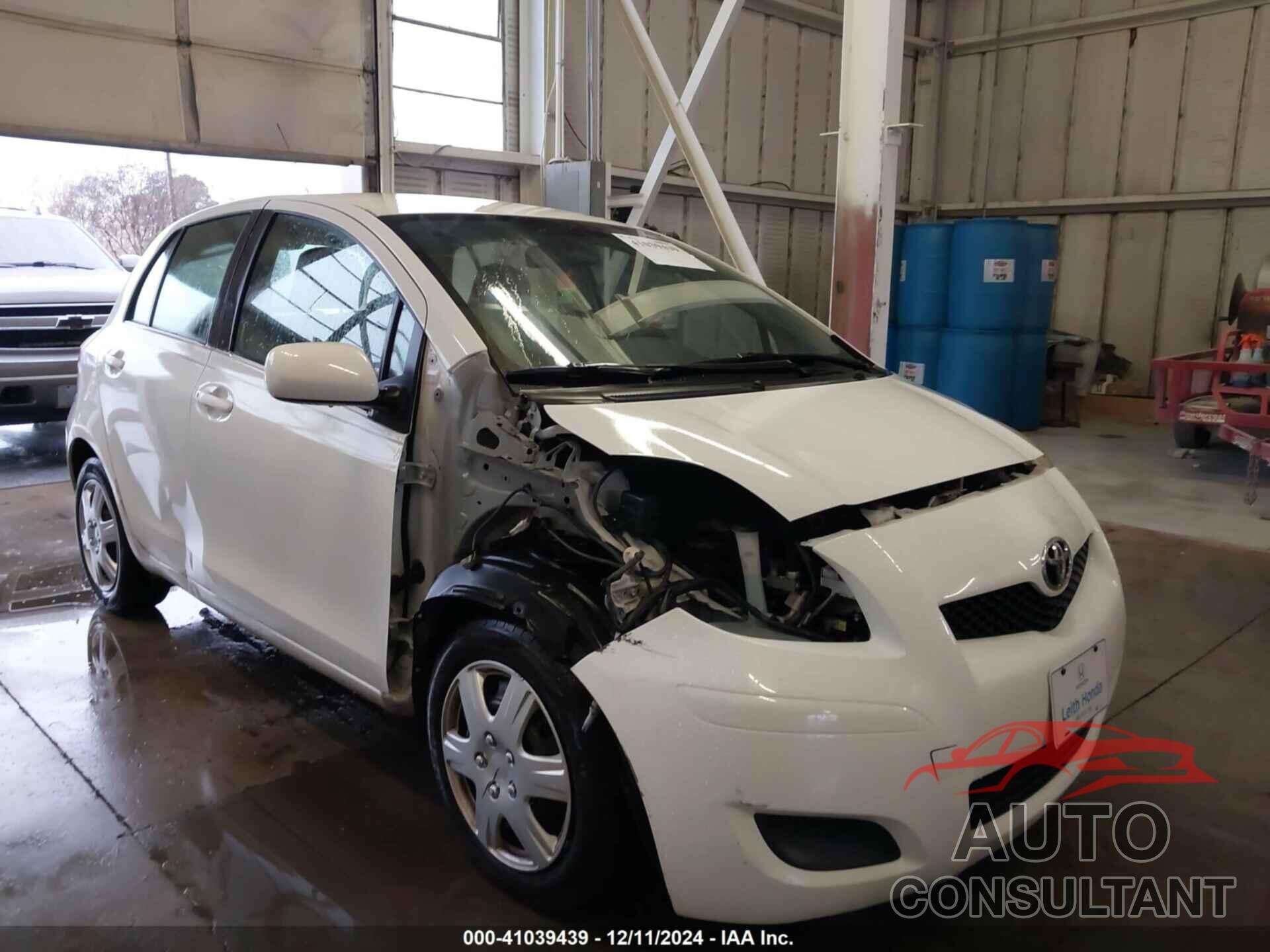 TOYOTA YARIS 2009 - JTDKT903895257308