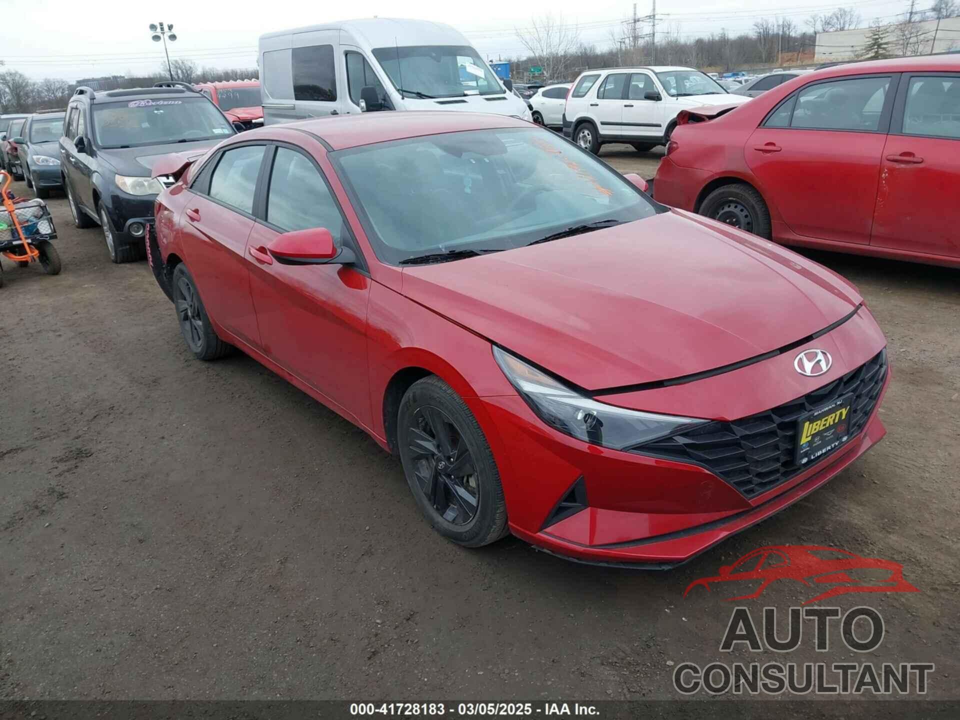 HYUNDAI ELANTRA HYBRID 2023 - KMHLM4AJ1PU055183