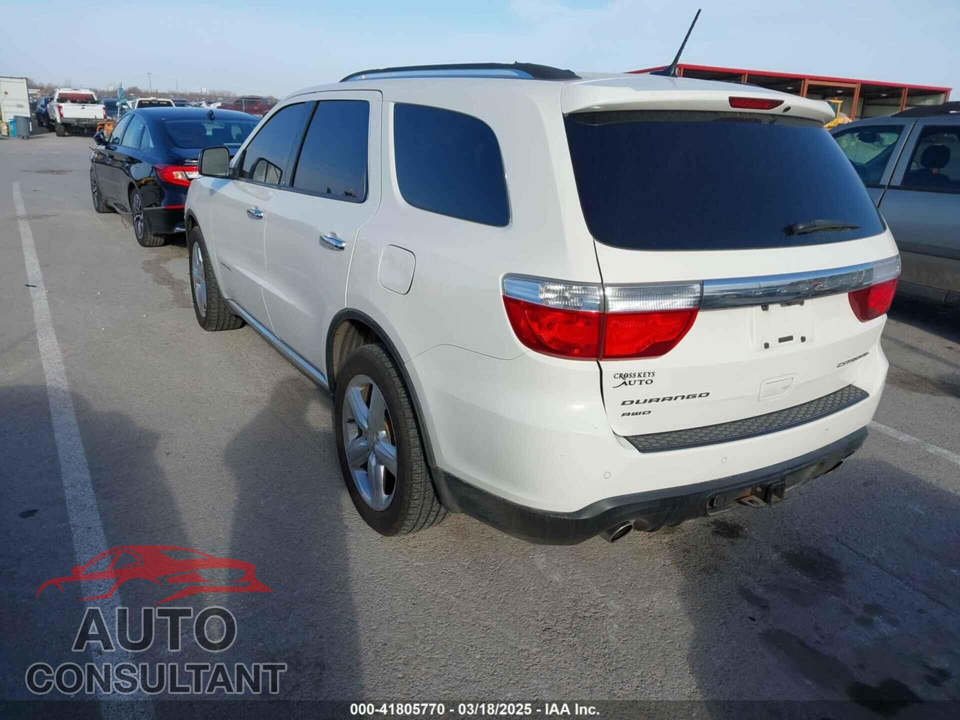 DODGE DURANGO 2011 - 1D4SE5GT0BC686083