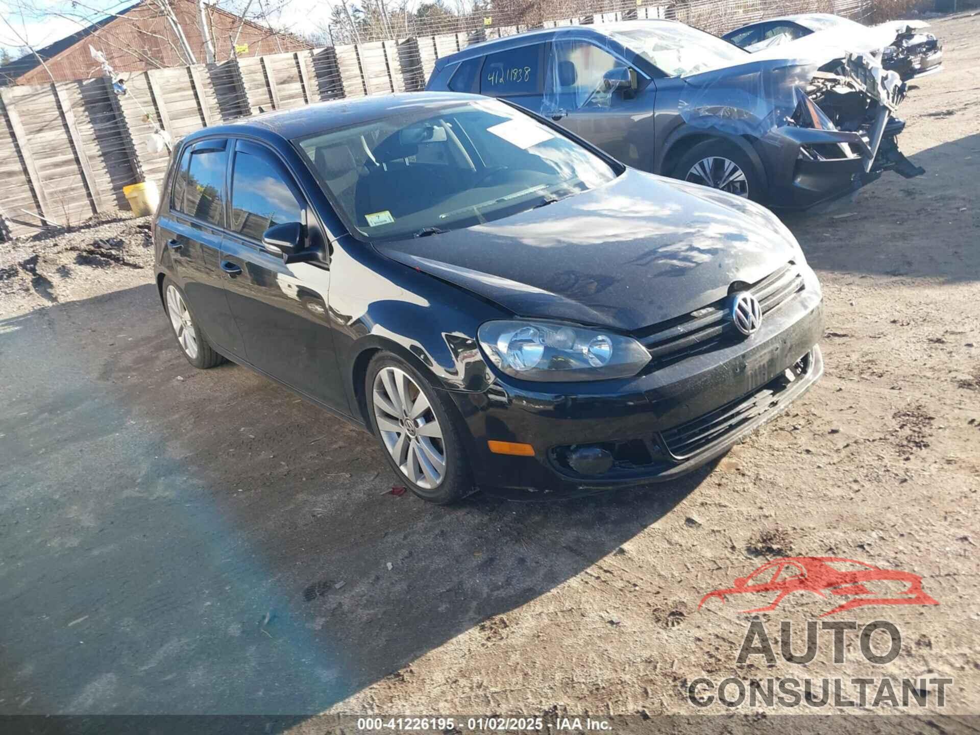 VOLKSWAGEN GOLF 2012 - WVWDM7AJ4CW192515