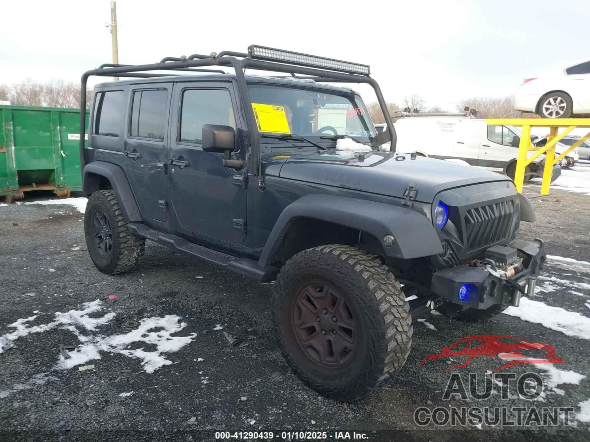 JEEP WRANGLER UNLIMITED 2017 - 1C4BJWDG9HL524306